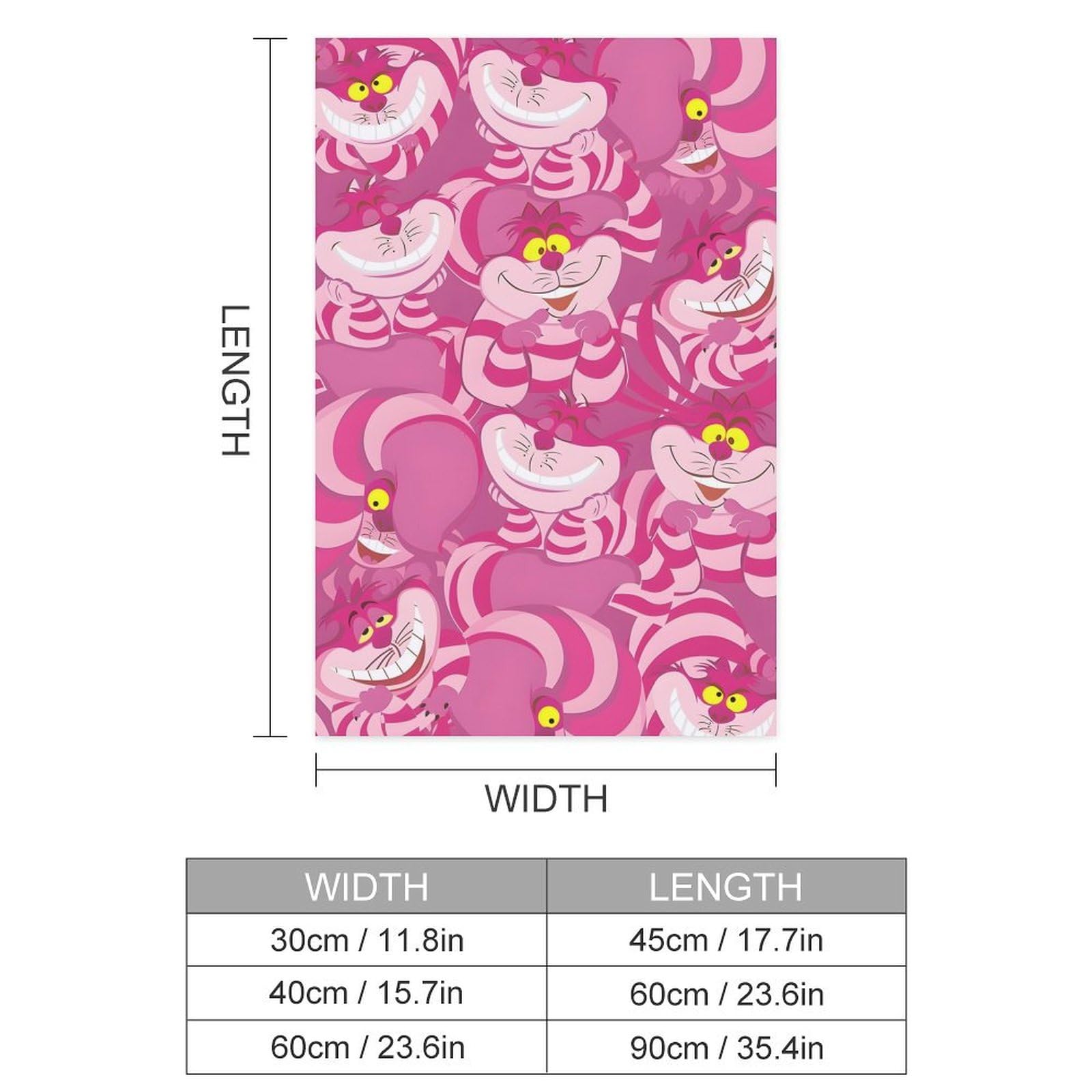 Amazon.co.jp: 不思議の国のアリス チェシャ猫 ポスター 絵画