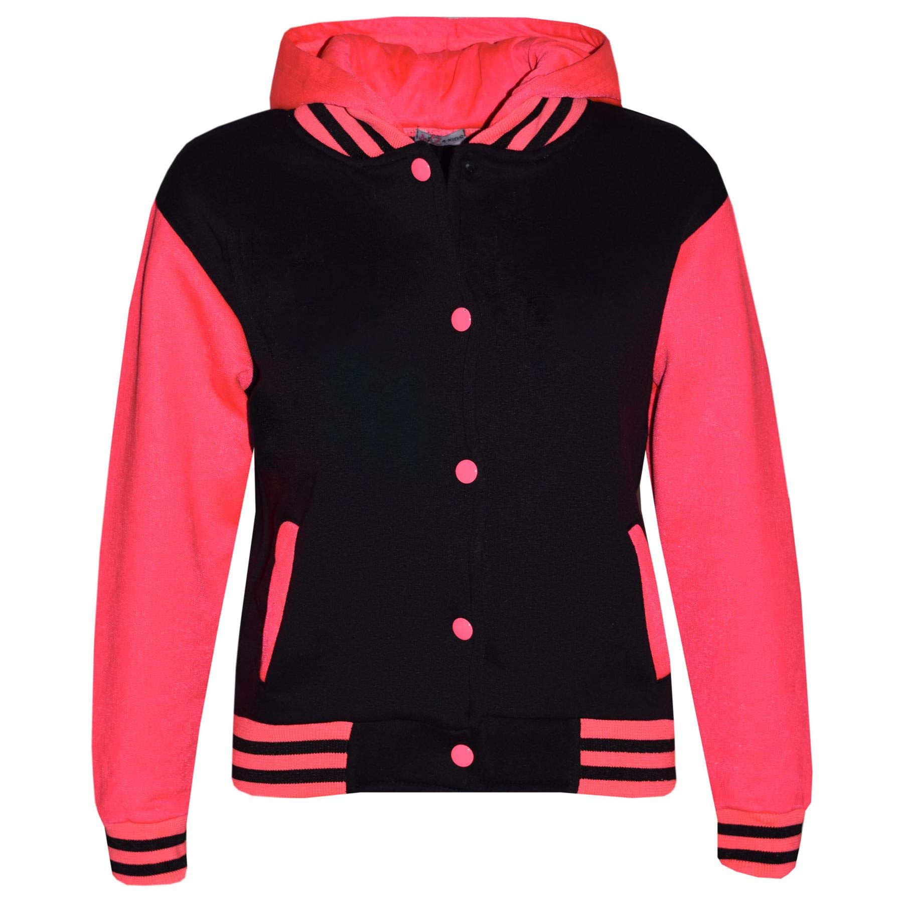 A2Z 4 Kids® Enfants Filles Survêtement Designer Baseball Plaine Top Bottoms Jogging Costume Âge 5 6 7 8 9 10 11 12 13 Ans