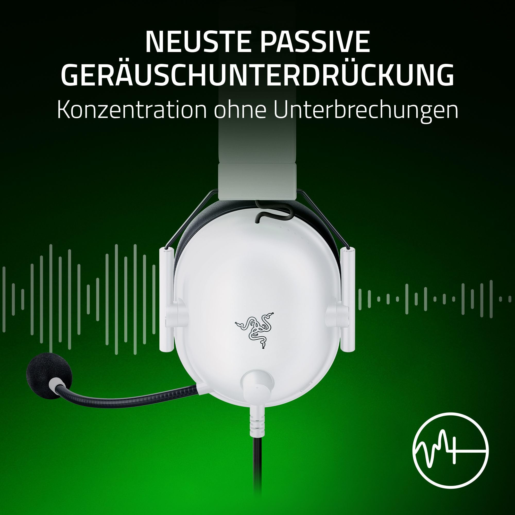 Razer BlackShark V2 X (Xbox) - Kabelgebundenes E-Sports Headset für Xbox S-X Konsole (250g – Bild 4