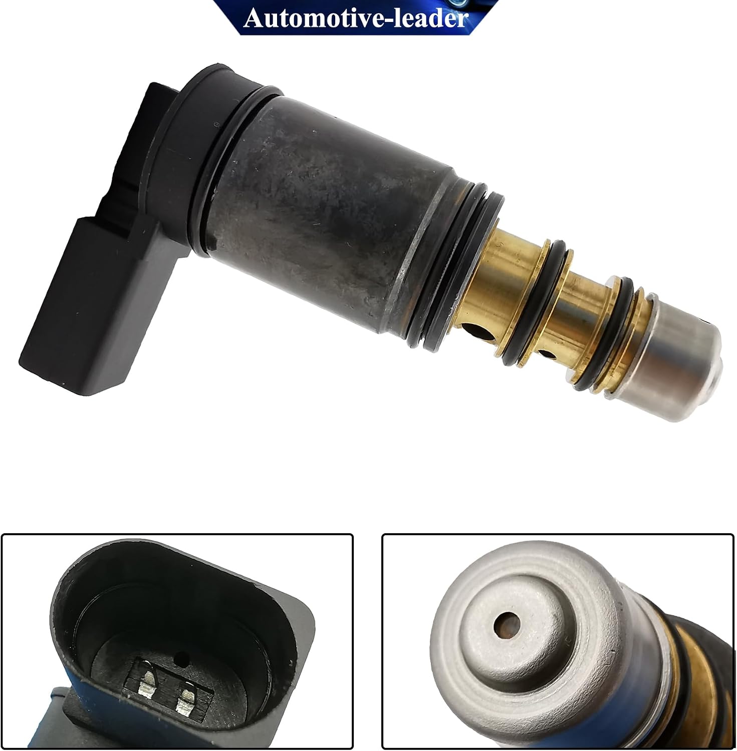 6SEU14C AC Compressor Control Solenoid Valve for Audi A3, for VW Passat Touareg Beetle GTI Golf Jetta Eos CC Tiguan Rabbit 7SEU16C 1K0820859S PXE13 PXE16