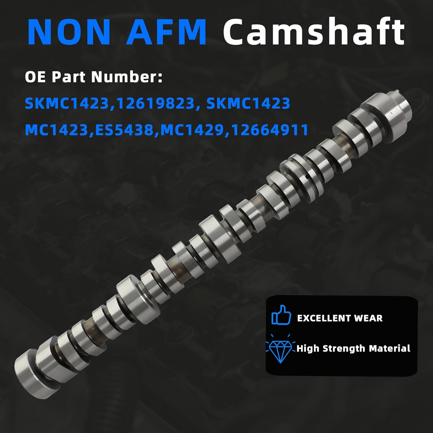NON AFM DOD Disable Camshaft Lifter Kit Head Gasket Set w/Bolts Fit For GM Chevrolet Silverado 1500 Suburban Tahoe GMC Sierra For GMC Yukon XL Gen V L83 5.3L V8 2014-2021 HS26744PT 12499225