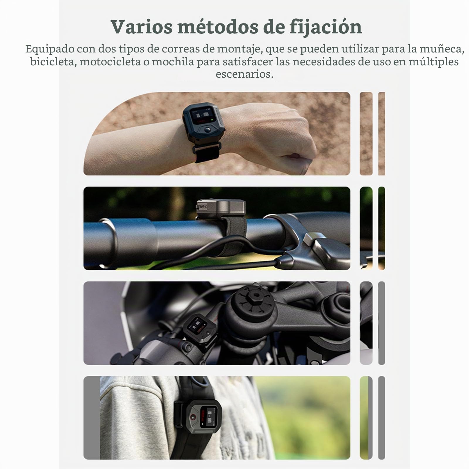 Mando a distancia Bluetooth para Insta360 X4 Series/ACE PRO Series/GO3S Series Cámara GPS Bluetooth 5.0 Accesorios de control remoto inteligente