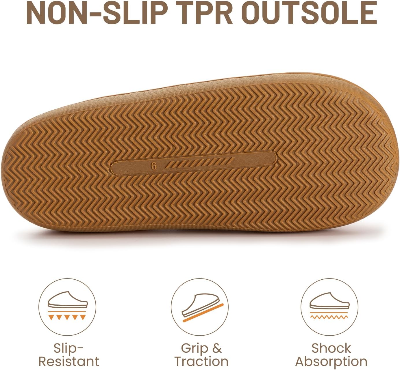 Athlefit Women's Fuzzy House Slippers Indoor Outdoor Warm Fluffy Slip-on Slide Slippers Shoes - Image 6