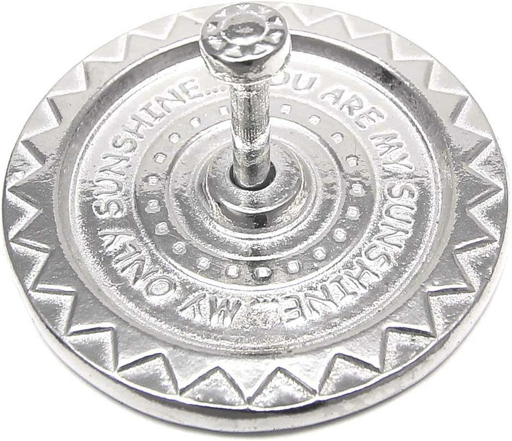 You Are My Sunshine Ring Holder - Tiny Ring Stand Gift Boxed with You Make Me Happy Story Card - Handcrafted Pewter Made in USA (Shipped from Artist Studio)
