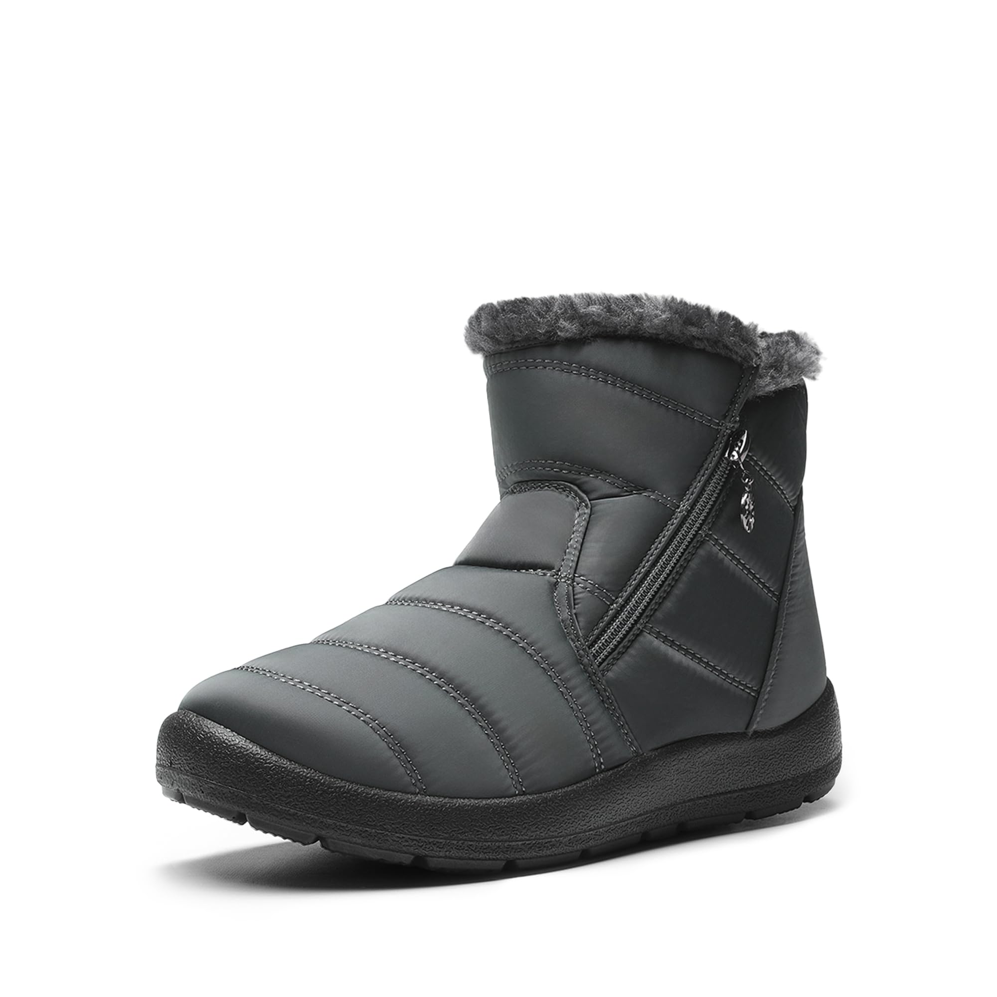 DREAM PAIRS Botas Nieve Botas Mujer Invierno Resistente al Agua para Mujer Forro Sintética Botas de Suela Antideslizante SDSB2303W-E
