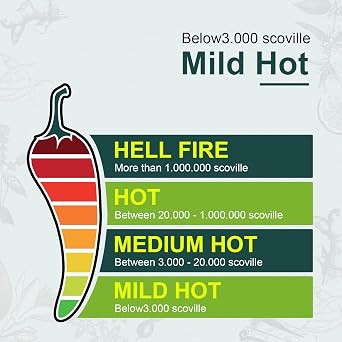Soeos Whole Dried Chilies 4 oz, Mild Spicy Chili Peppers, Red Chili Pepper, Natural, Premium and Dry Sichuan Chile Peppers, Sichuan Pepper, Dried Peppers Great for Mexican Recipes (Pack of 2)