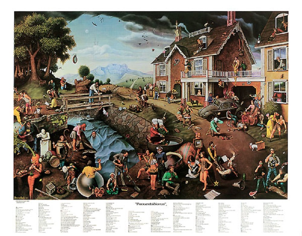 Amazon.com: Laminated Proverbidioms by T. E. Breitenbach Fantasy