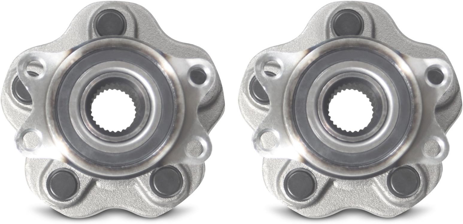 4 to 5 Lug Wheel Bearing Conversion Hub Rear Pair for 89-99 S13/S14 Nissan 240SX