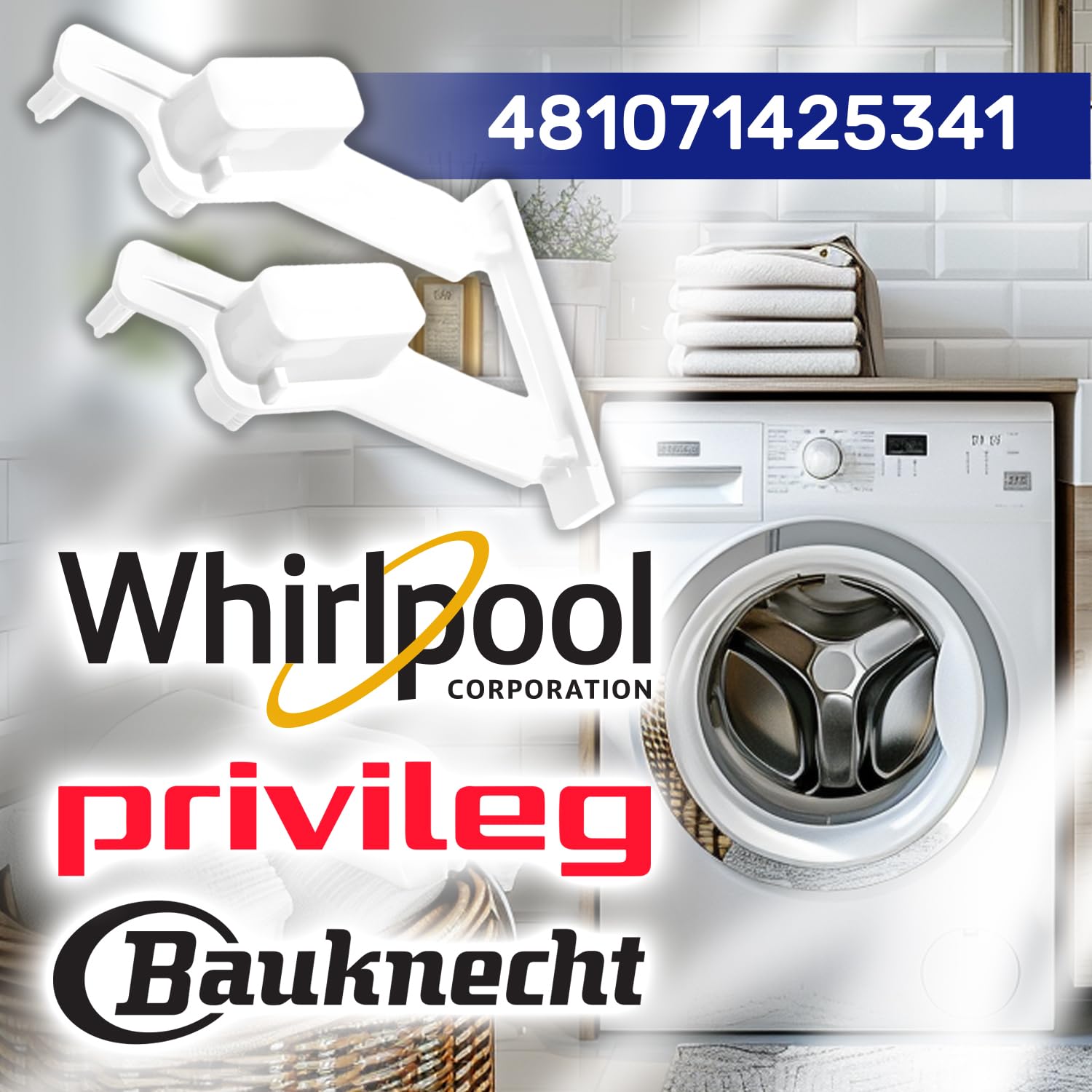 Pulsante Di Avvio / Reset Della Lavatrice - Bianco - Foto 8