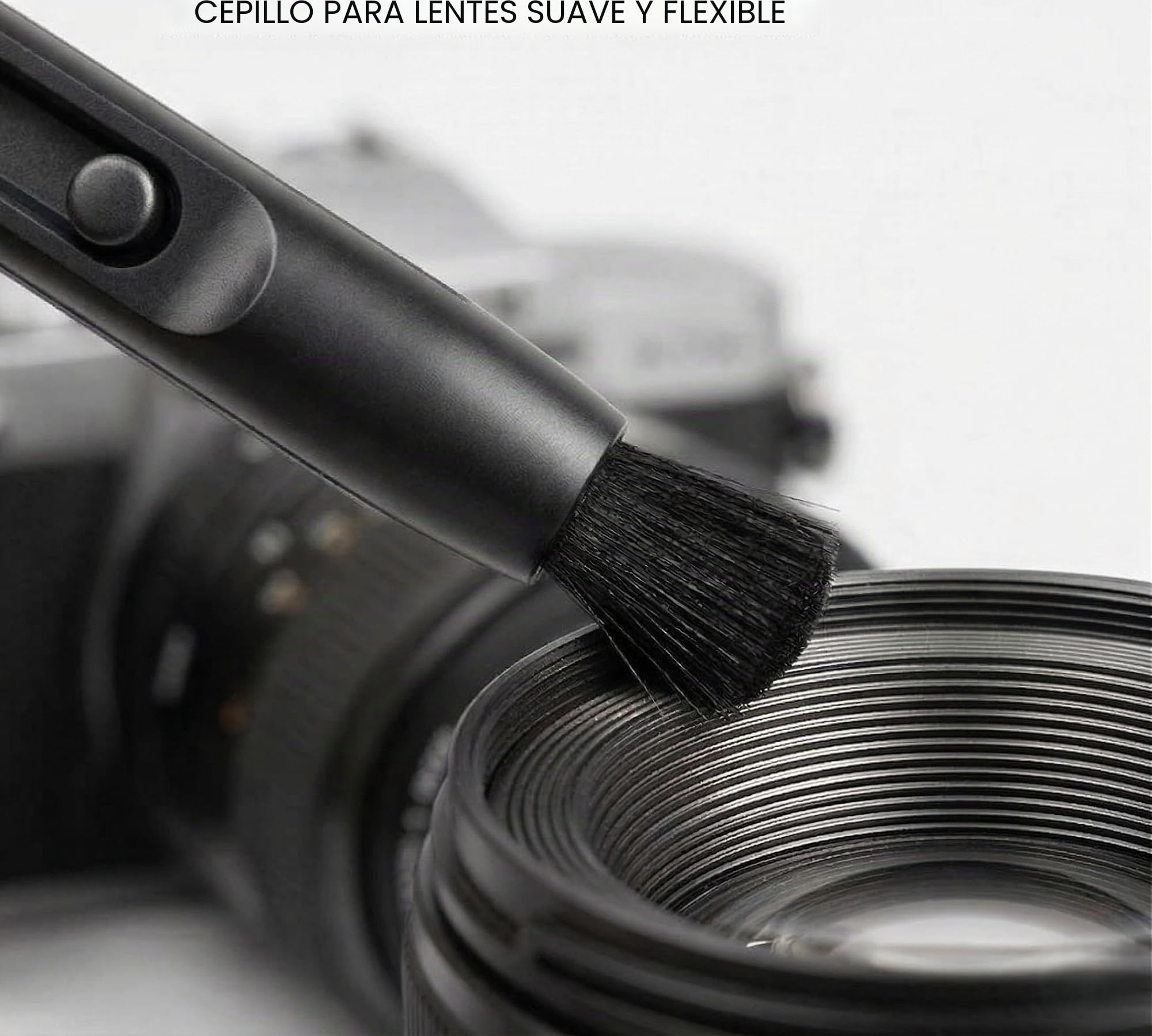 UES Kit de Limpieza de Lentes y Sensor de cámara Digital: hisopo de Sensor de fotograma Completo, Limpiador, soplador de Aire, paño de Microfibra, bolígrafo de Lentes, Papel de Lente