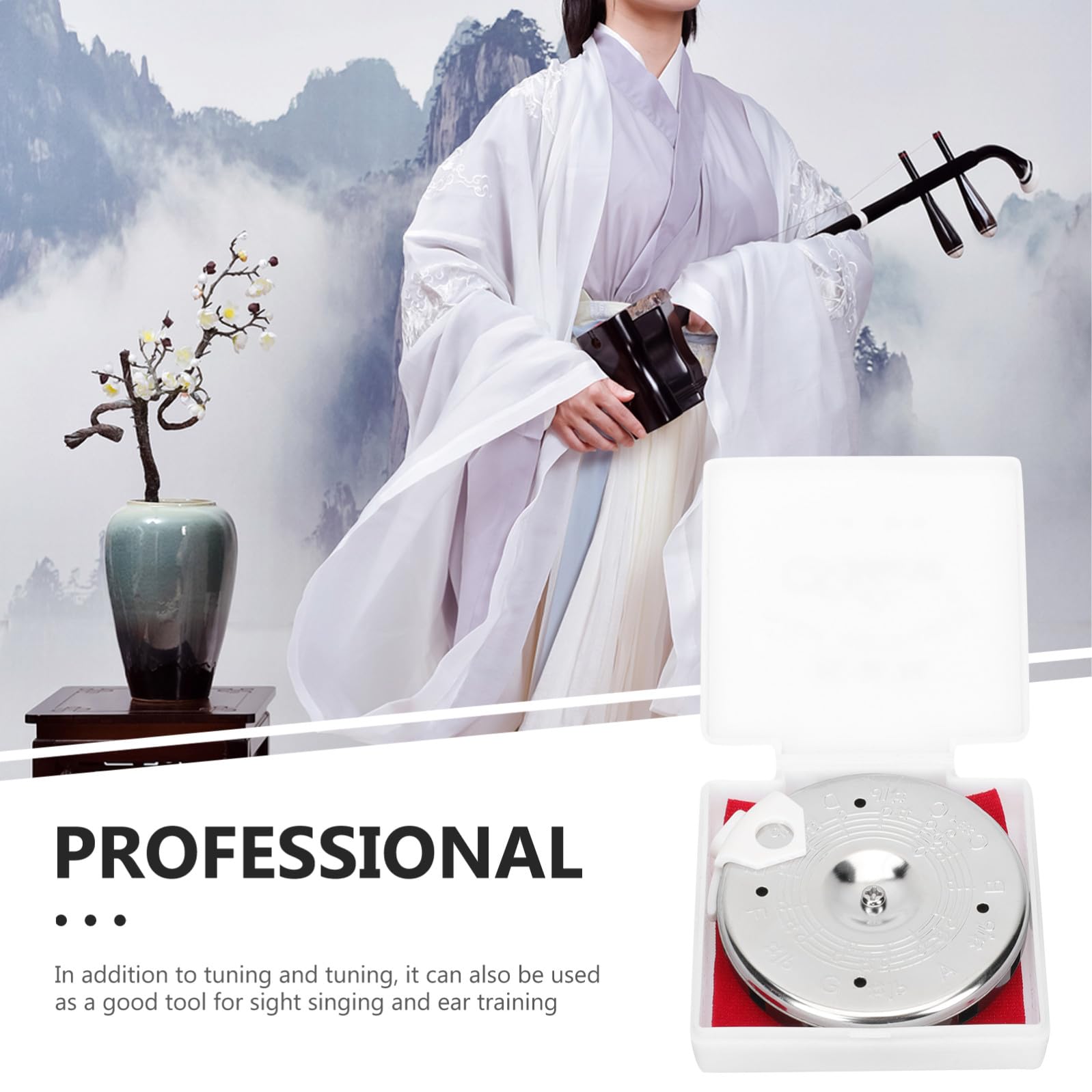 Abaodam 3sets Accordatore Professionale Per Violino e Chitarra Strumento Di Toni Design Pratico e Resistente Per Musicisti e Insegnanti Musicali