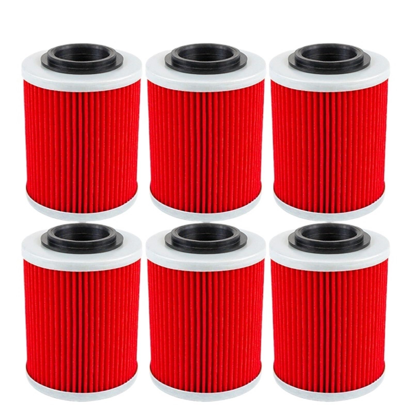 Filtro olio per Moto Filtro olio per motociclette Filtro olio per moto adatto per BRP CAN-AM Renegade 800 850 1000 800R 1000R Outlander MAX 330 400 L 450 500 570(Red-4)