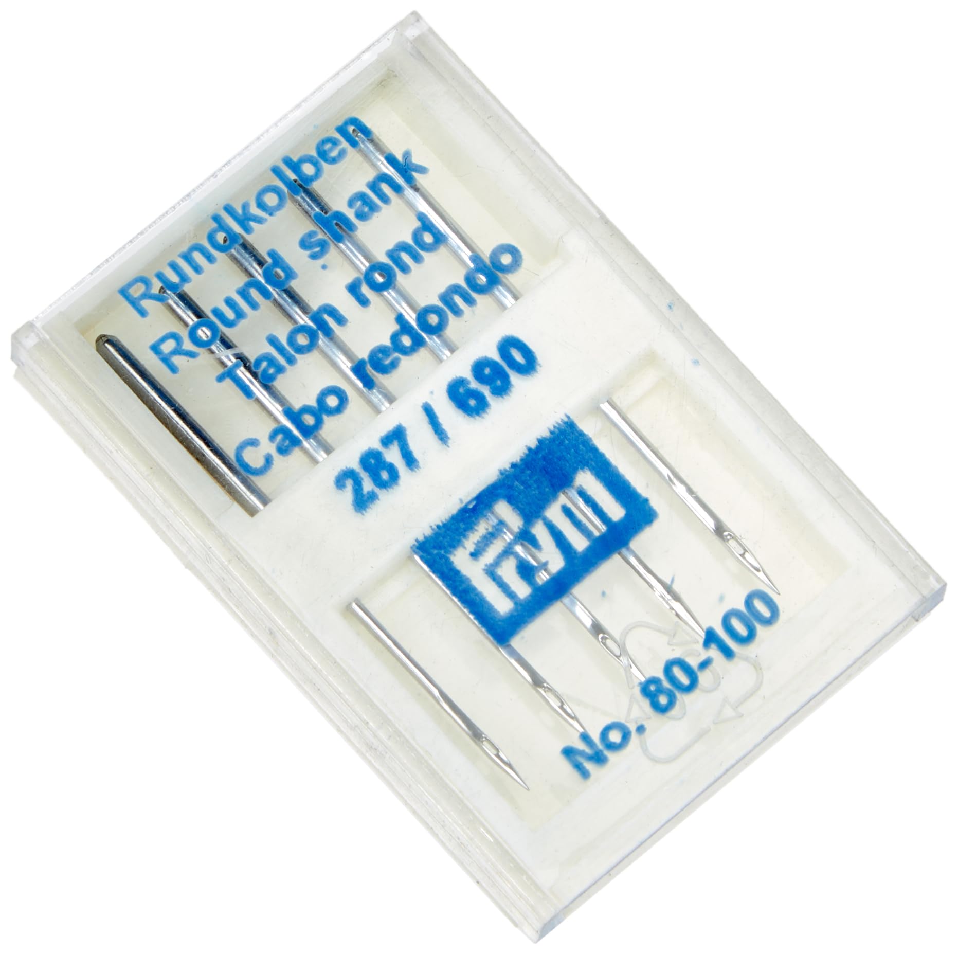 Prym Silver - Universal Round Shank No.80-100 Sewing Machine Needles - 1 Unit
