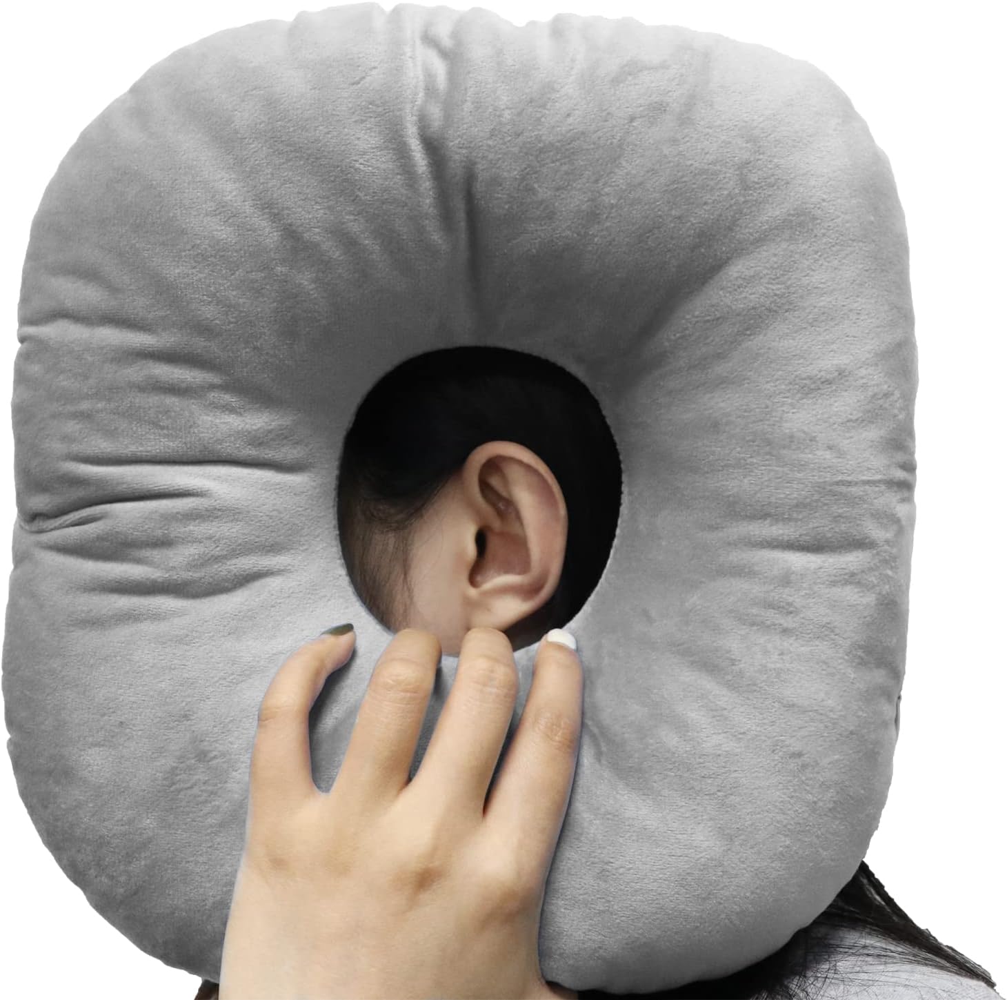 Yuanchupin Piercing Pillow for Side Sleepers, Donut Shaped