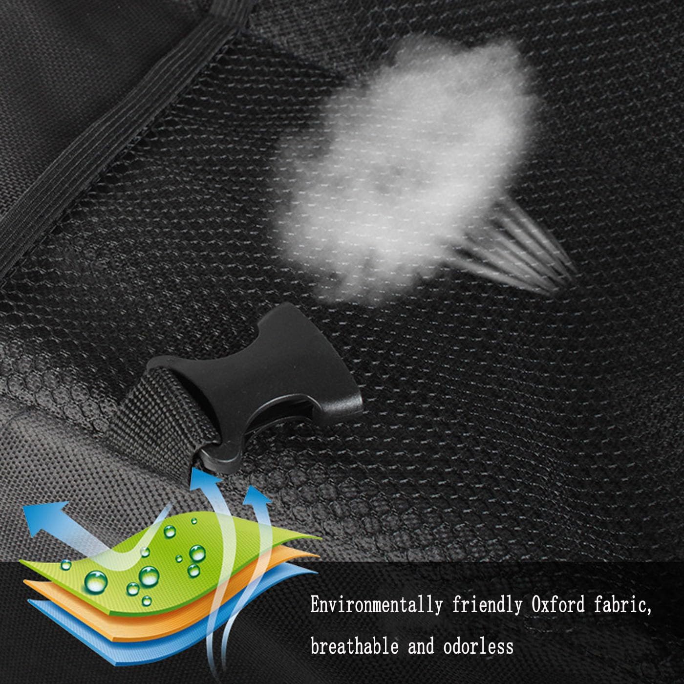 Organisateur de Coffre de Voiture pour Jeep Cherokee/Commander/Compass/Renegade, Sac de Coffre Pliable et Etanche, Grand Espace de Rangement