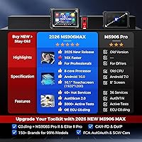 Vista 2 de Autel Maxisys MS908P MS906 DS808 Escáner de diagnóstico de automoción, herramienta de escaneo para lector de códigos, herramienta de programación ECU