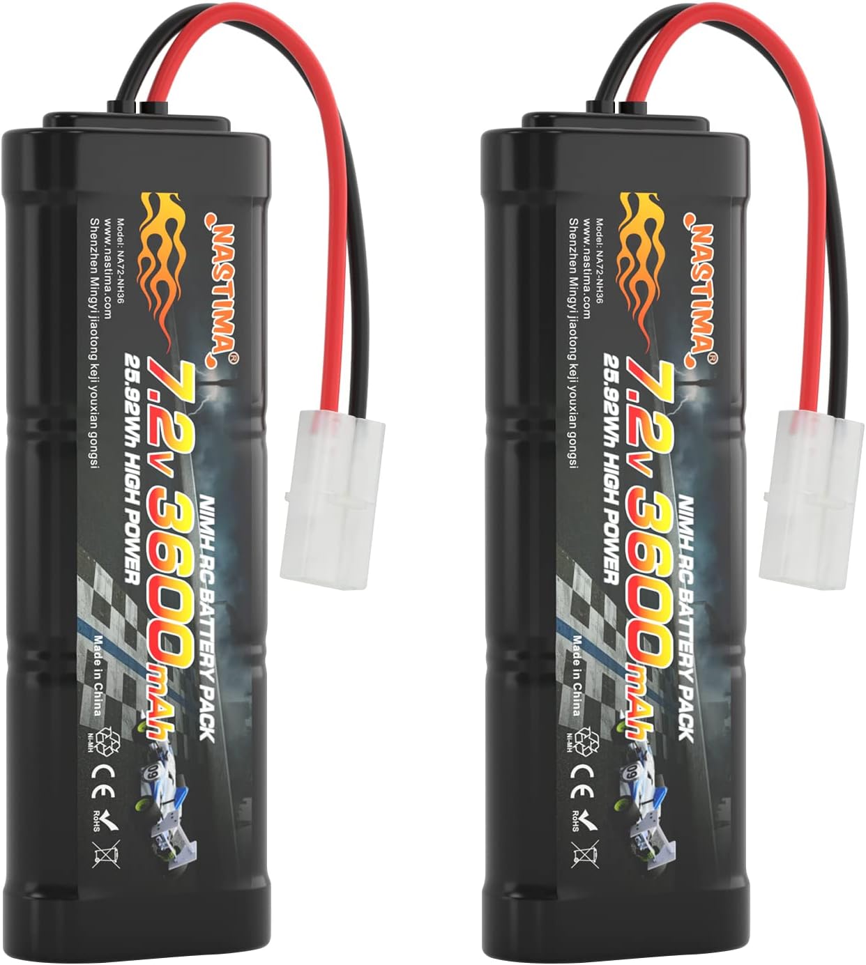 Vhbw Caricabatterie Per Batterie RC NiMH Con Attacco Tamiya Mini Battery Pack Per Modellismo Rc 200 Cm 9 6 V 0 25 A 83717414 - Foto 8
