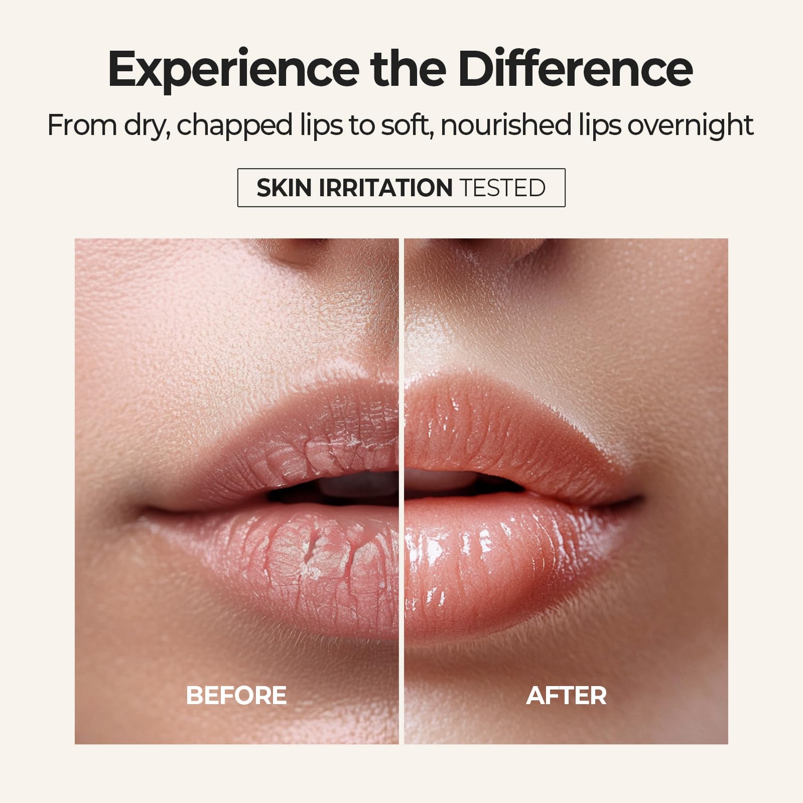 SKINFOOD - Máscara para dormir de labios con azúcar y miel, máscara de labios para toda la noche, producto coreano de cuidado de labios para labios severamente agrietados, mantequilla labial 5