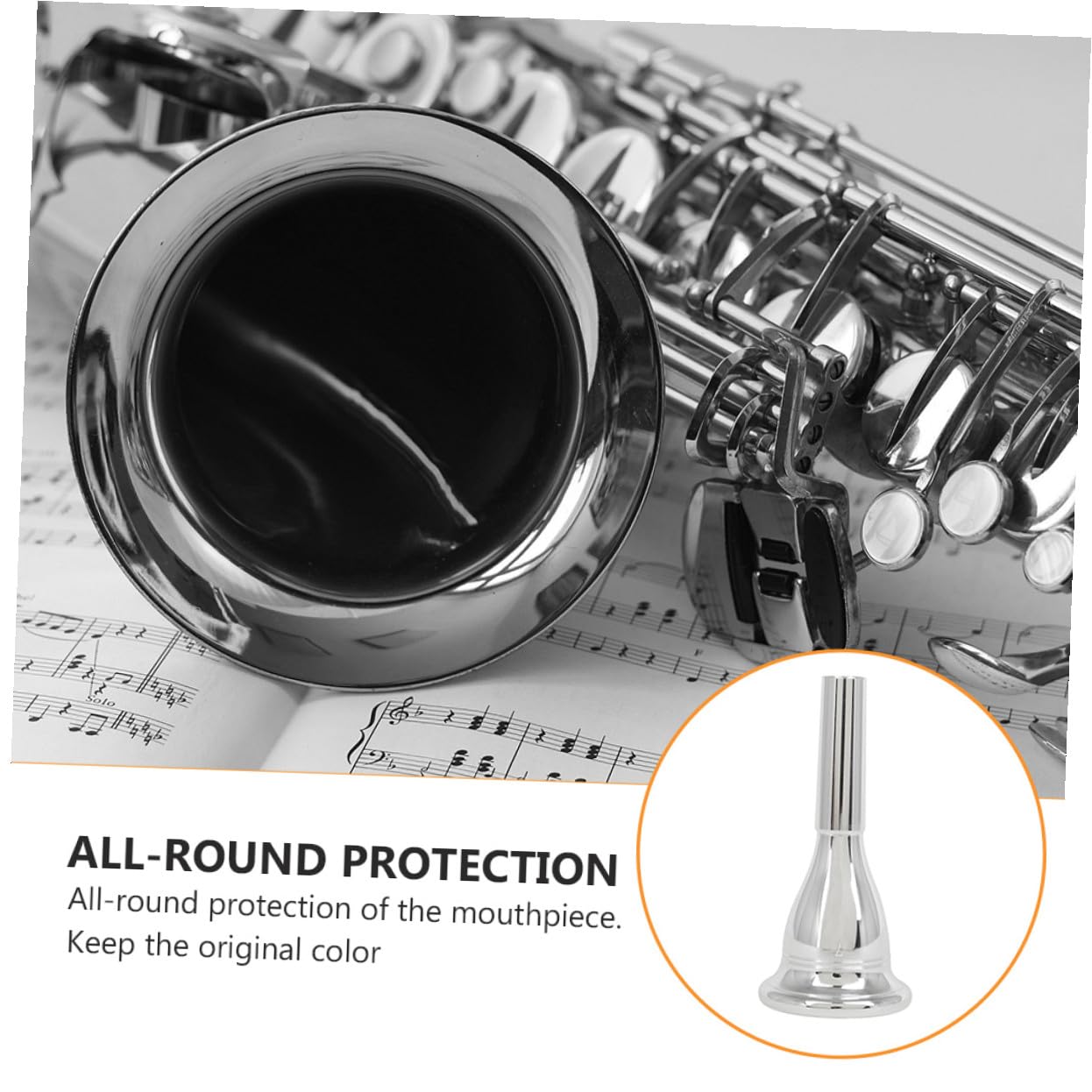 Tuba Mundstück Aus Messing 13,3mm Cnc Beschichtet Silberfarben Langlebiges Tuba Zubehör Für Musiker Und Blasinstrumente