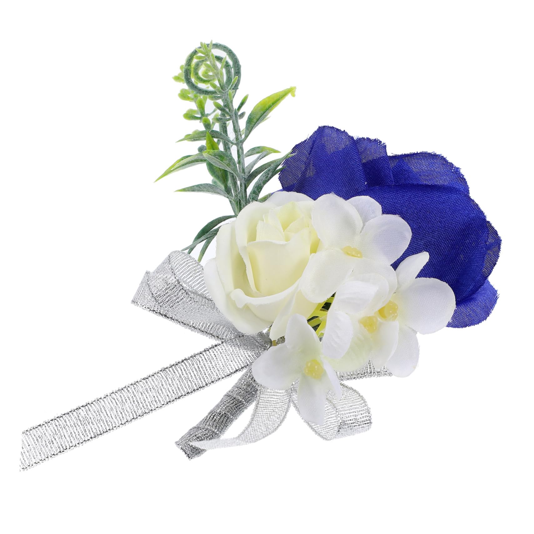 COOPHYA Traje De Novio Decoración Fiesta De Boda Boutonniere Novio Flor Artificial Boutonniere Flor Boutonniere Prop Flores De La Boda Novia Boutonniere Novia Ramilletes Traje Pin