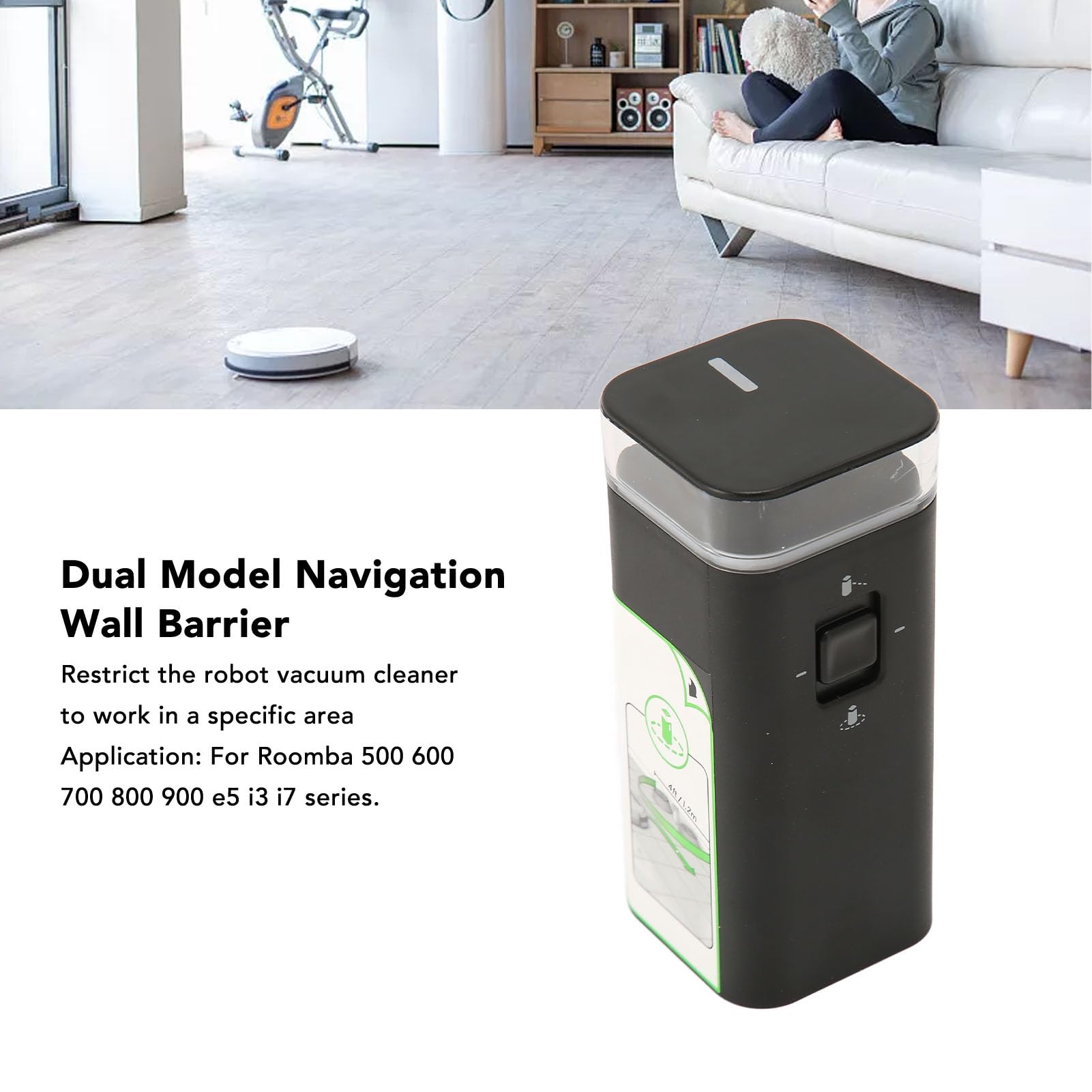 Barrera De Pared Virtual Uzpdwk Para La Serie Irobot Roomba | Envío gratis Barrera De Pared Virtual Uzpdwk Para La Serie Irobot Roomba | Envío gratis