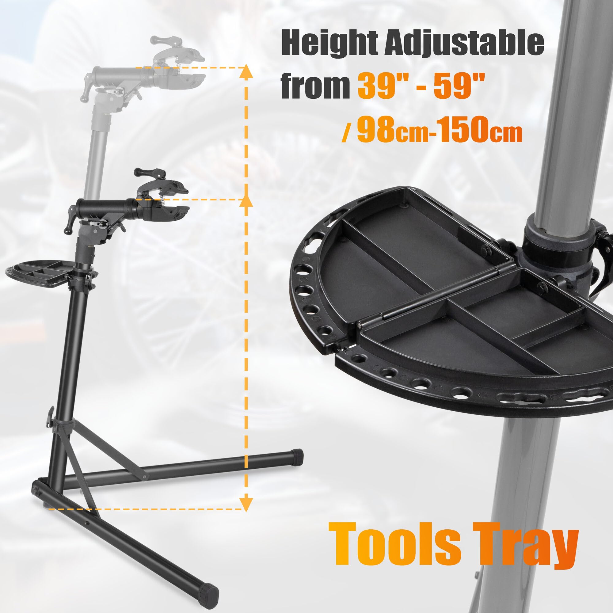 Amazon.com : BikeHand Bike Repair Stand - Home Portable Bicycle