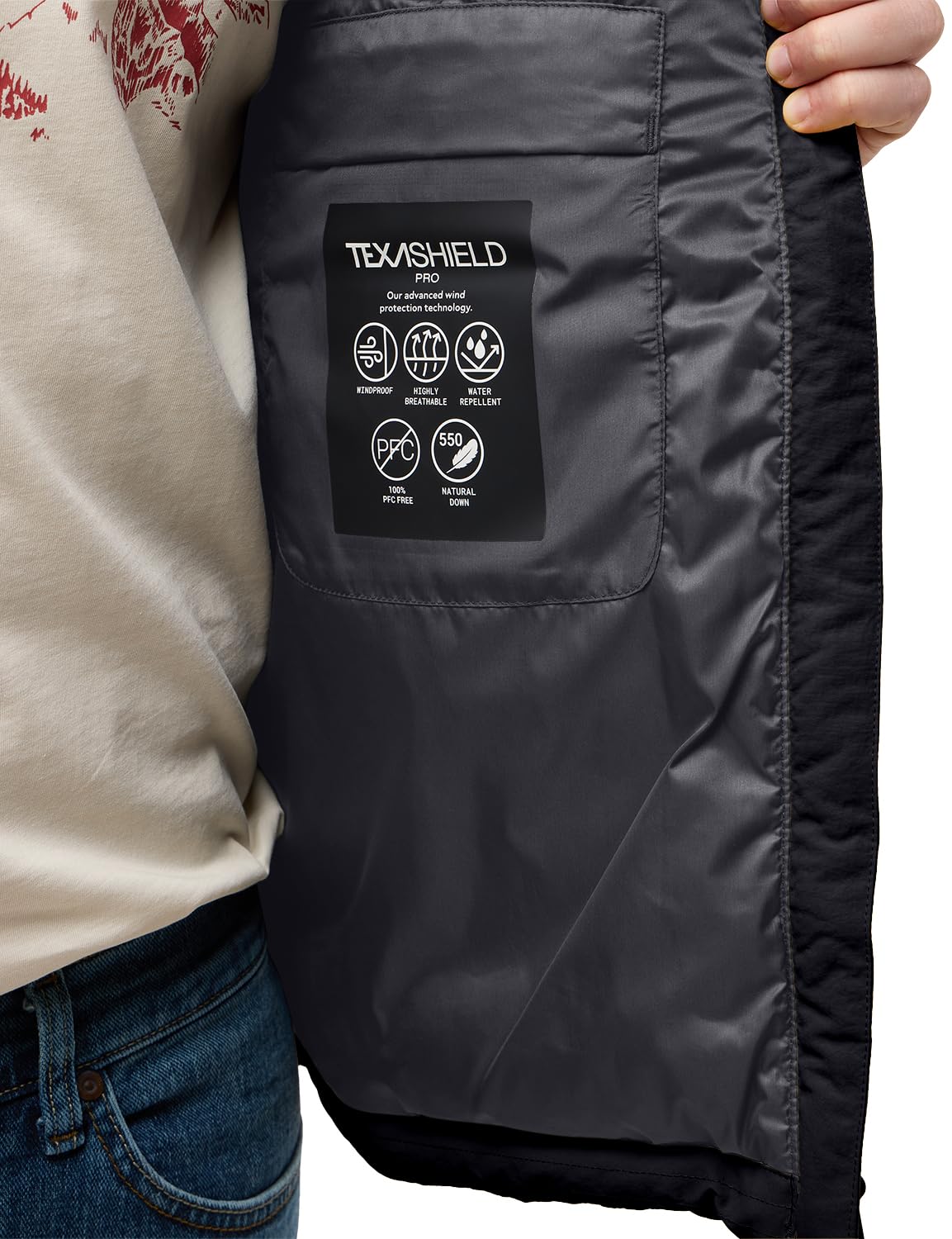Jack Wolfskin kurtka puchowa Mężczyźni Zorza Polarna Jkt M