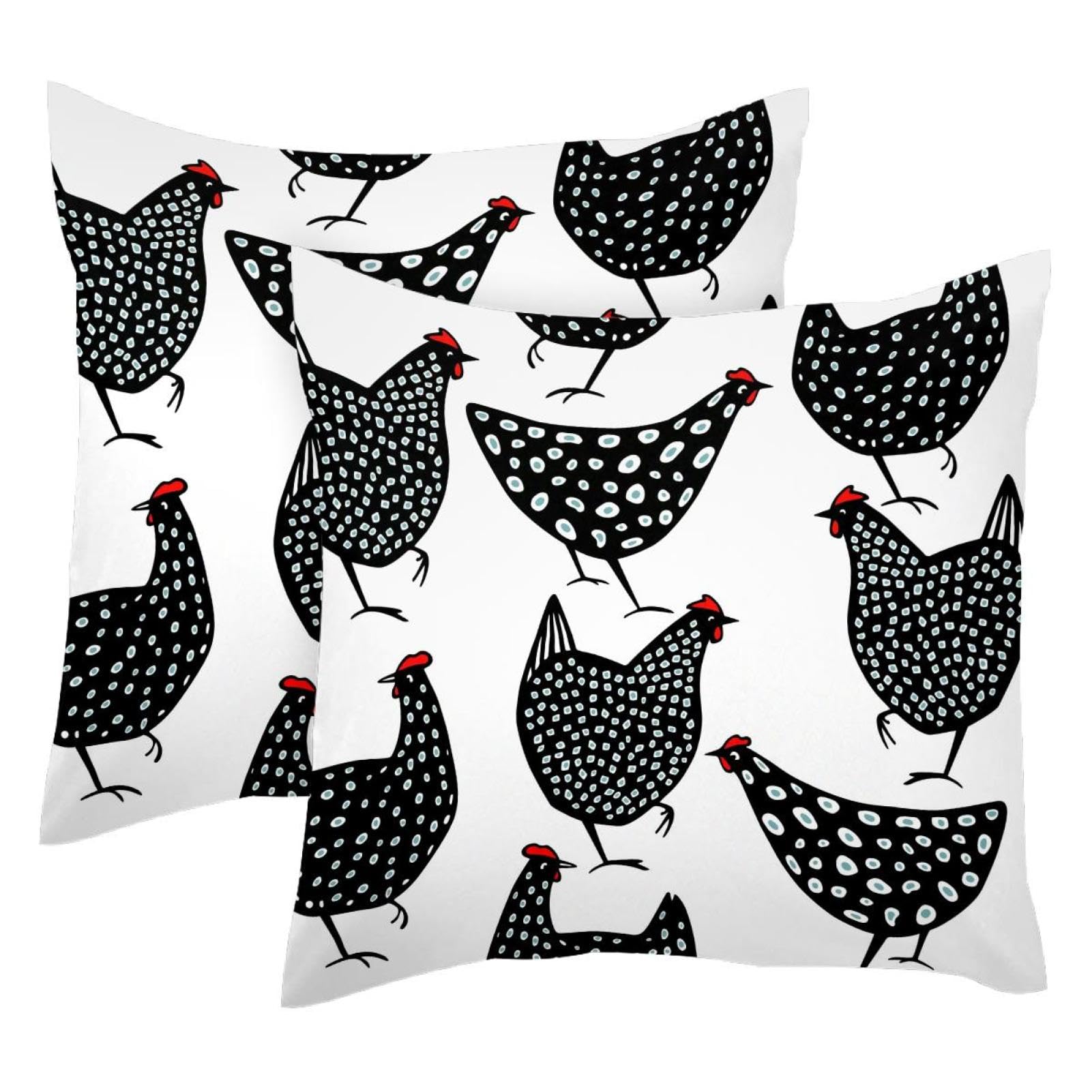 Housses de coussin velours 50x50 cm pour rénover facilement vos vieux coussins