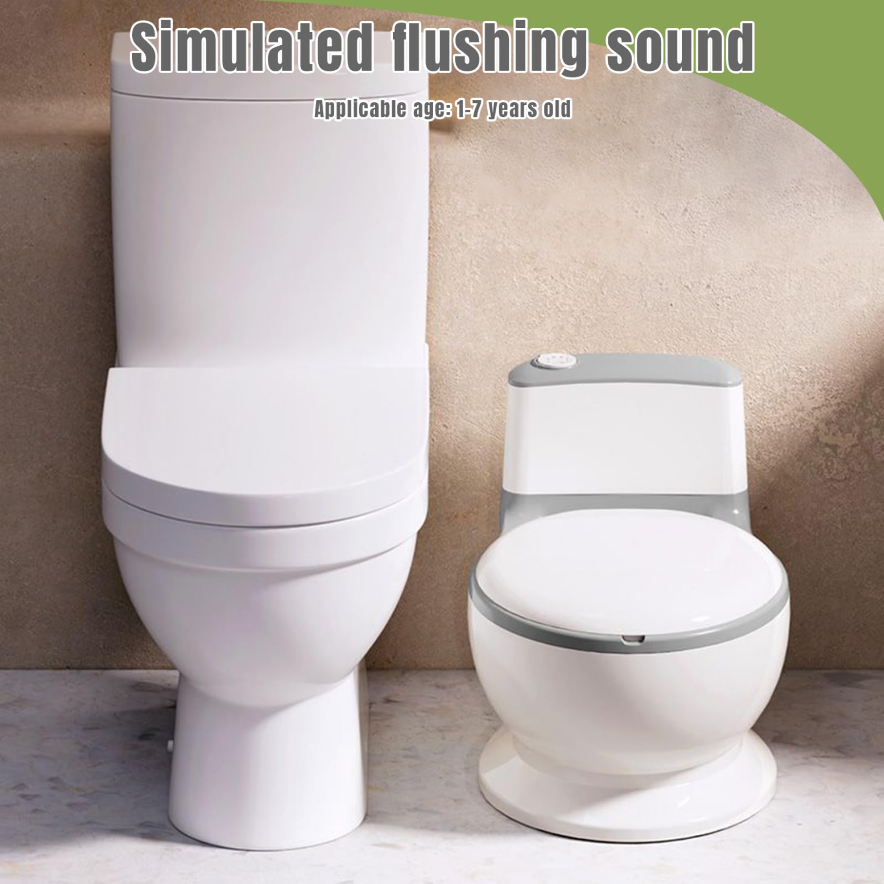 Sedile del bagno per bambini, vasino per bambini, bagno ad allenamento vasino, vasino di addestramento PP con sussulto suscio di sedile in pvc cuscino a prova di lavaggio ridotto di allenamento
