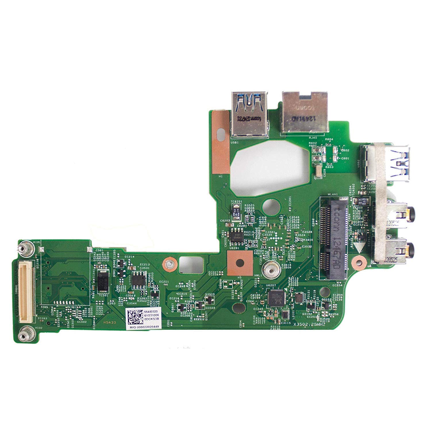 GODSPEED Laptop USB Io Circuit Board Card Audio USB Ethernet for Dell Inspiron 5110 P/N 48.4IE15.031-image-32