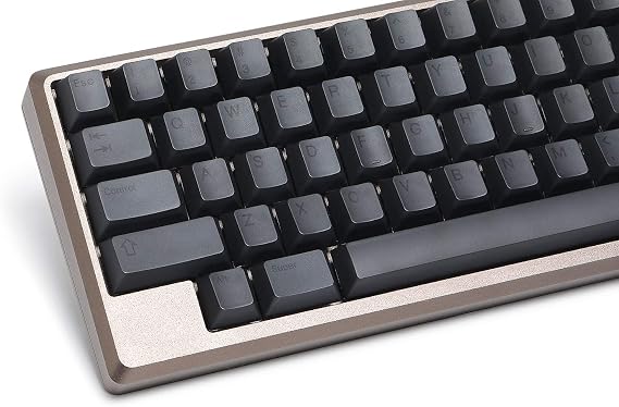 Tokyo60 Keyboard Kit V4 - HHHK-Style 60%, Hotswap Kaihua Sockets, Programmable QMK, USB-C, CNC Aluminum High-Profile Case (Slate)