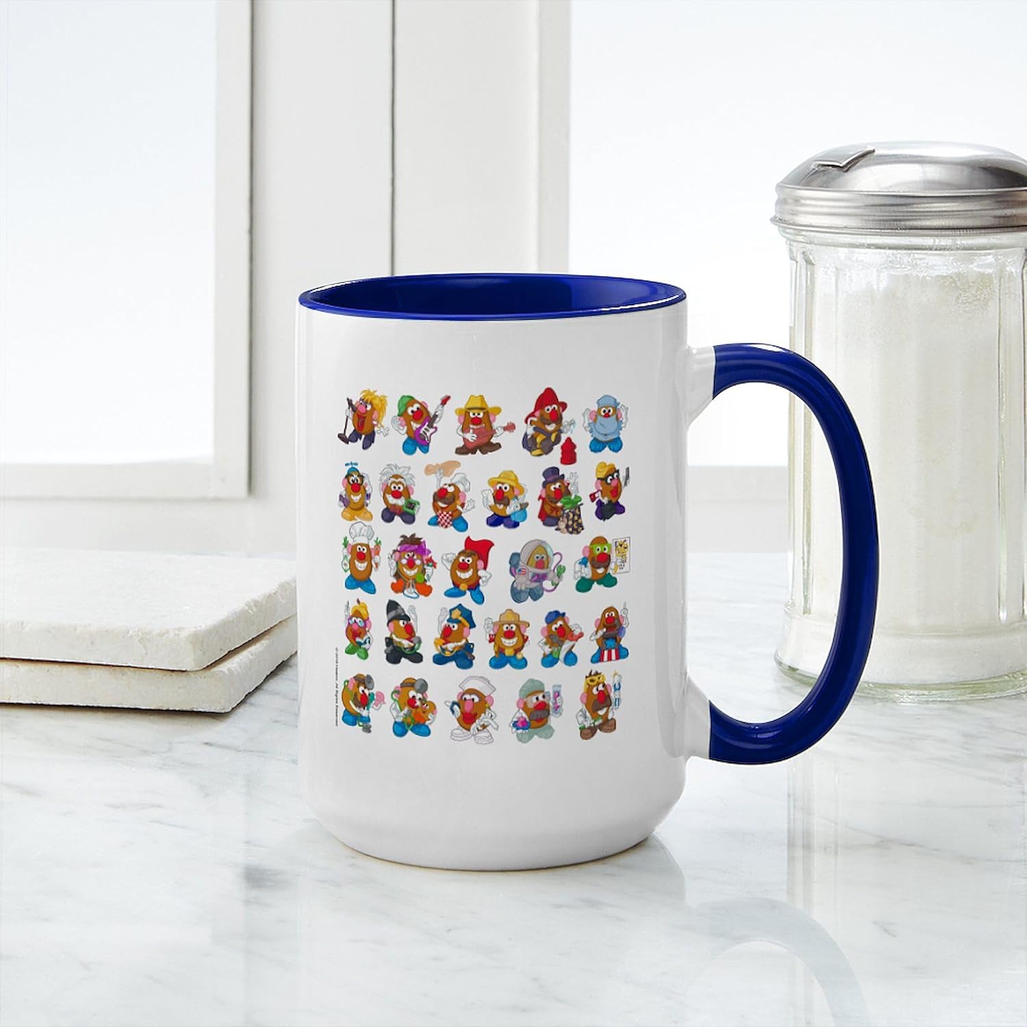 CafePress Mr. Potato Head Outfits 15 Oz Ceramic Large Mug 15 oz (444 ml) Ceramic Coffee Mug