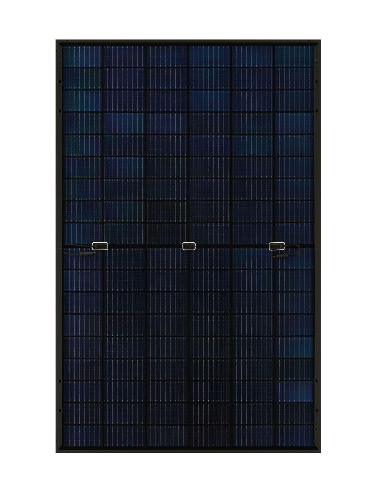 JA Solar 500W N-Typ Bifazial Glas-Glas Solarmodul full black Solar panel 22,6% Effizienz 36 pcs