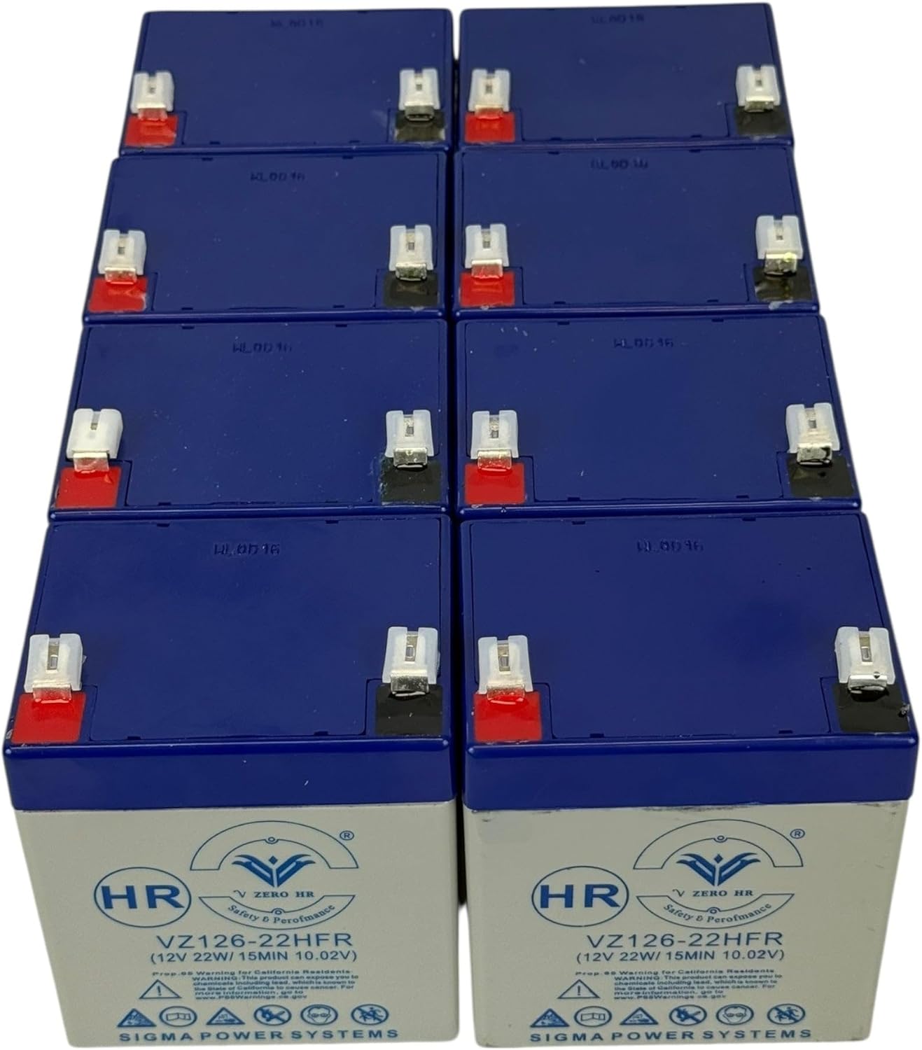 Brand Rechargeable Battery Pack with Absorbed Glass mat (AGM) Technology for APC UPS SUA3000RM2U. Pack Contains Eight 12V5.5Ah High Rate Battery with Flame Retardant UL94 V0 casing.
