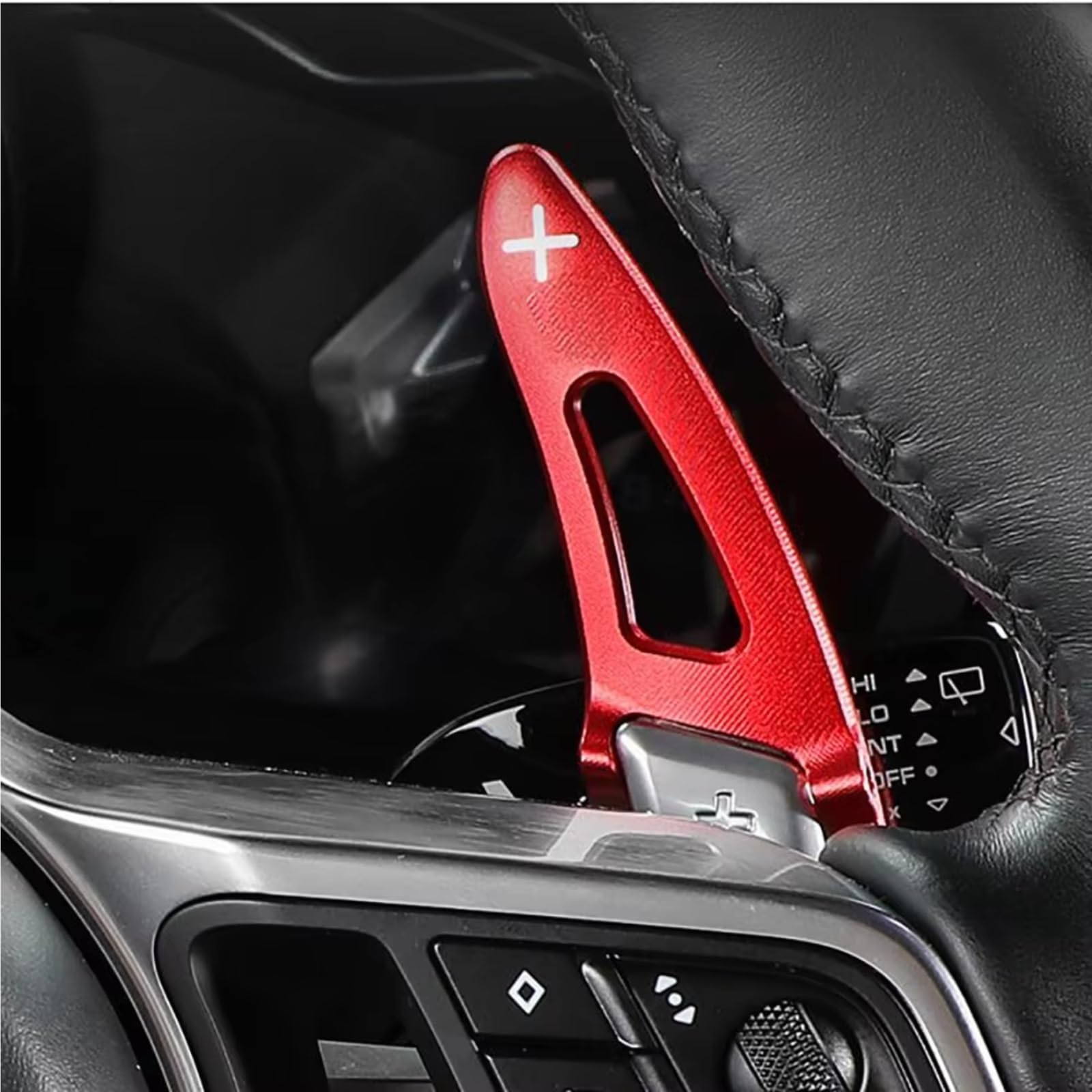Kompatibel Mit Boxster Für Cayman 718 2016 2017 2018 2019 Aluminiumlegierung, Auto-Lenkrad-Schaltpaddel-Verlängerung Schaltwippen Zubehör