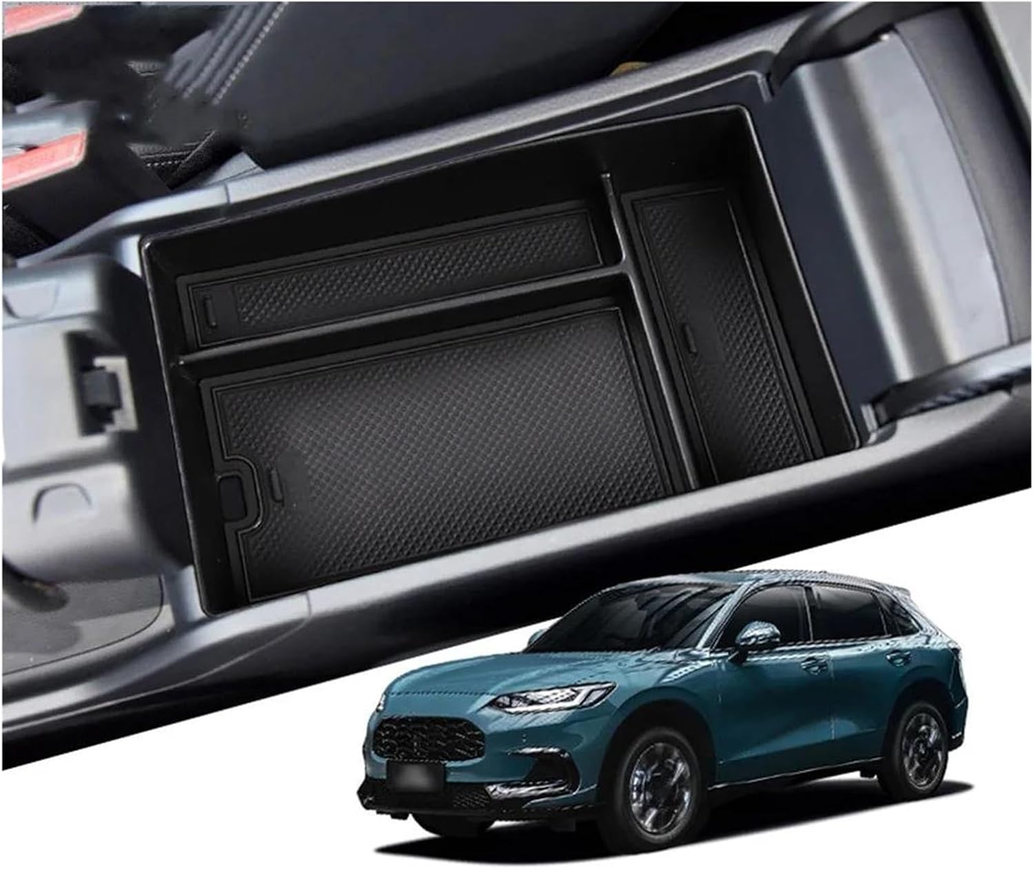 for ZR-V 2023 2024 Armrest Box Car Central Control Decorative Accessories Center Console Armrest Storage Box image 3