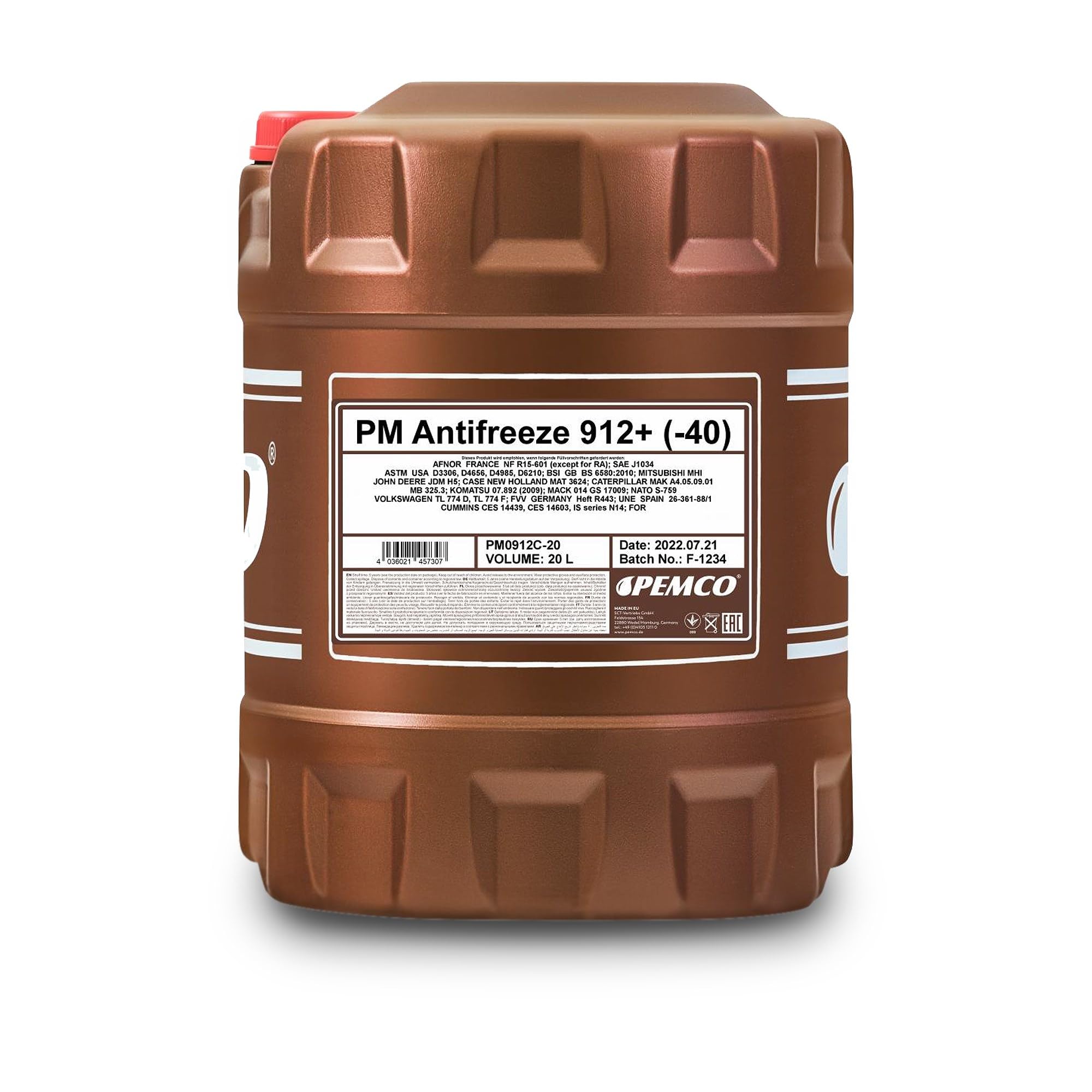 Antifreeze 912+ 20 Liter