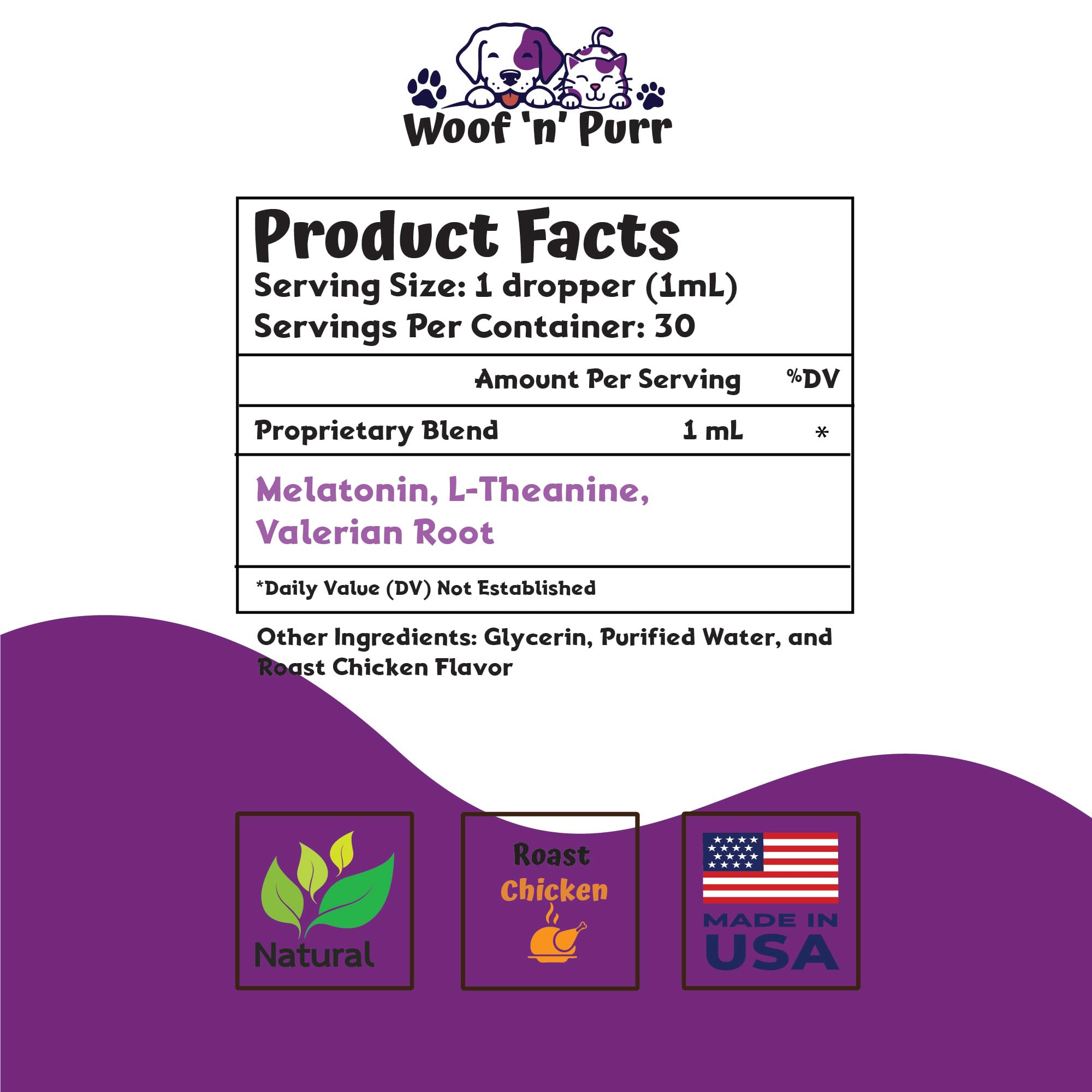 Melatonin for Cats | Supports Healthy, Restful Sleep for Your Cat | Cat Stress Relief | Cat Calming | Cat Anxiety Relief | Cat Melatonin | Anxiety Relief for Cats | Cat Sleep Aid | 1 fl oz - image 2