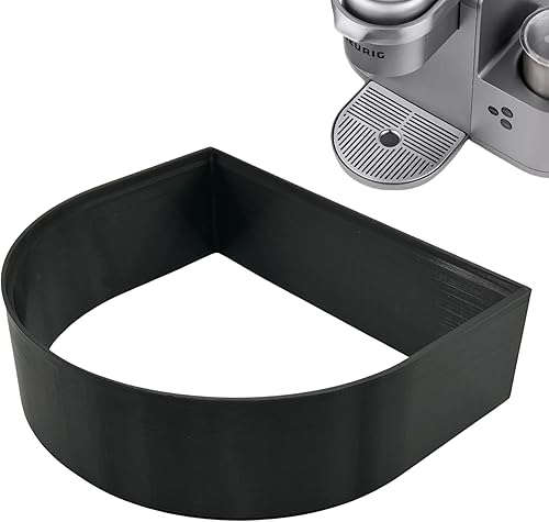 Bandeja de goteo para tazataza hecha para Keurig para reducir salpicaduras solo elevador K-Cafe Special Edition negro