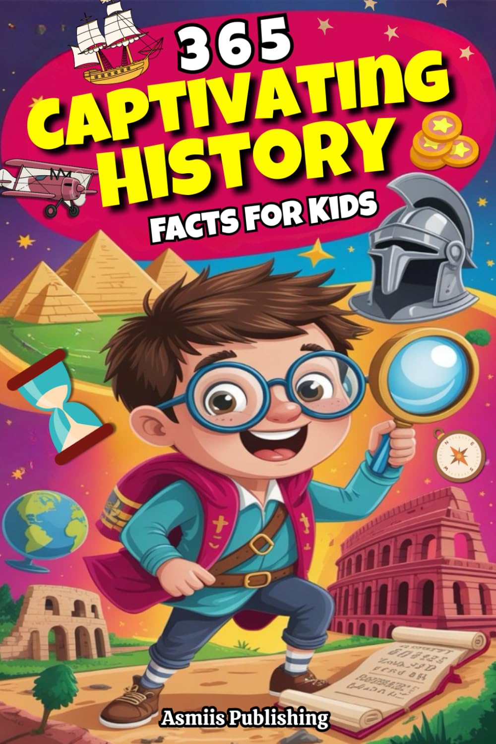 365 Captivating History Facts For Kids: Amazing and Fascinating Facts About the Past for Curious Minds with Fun Illustrations