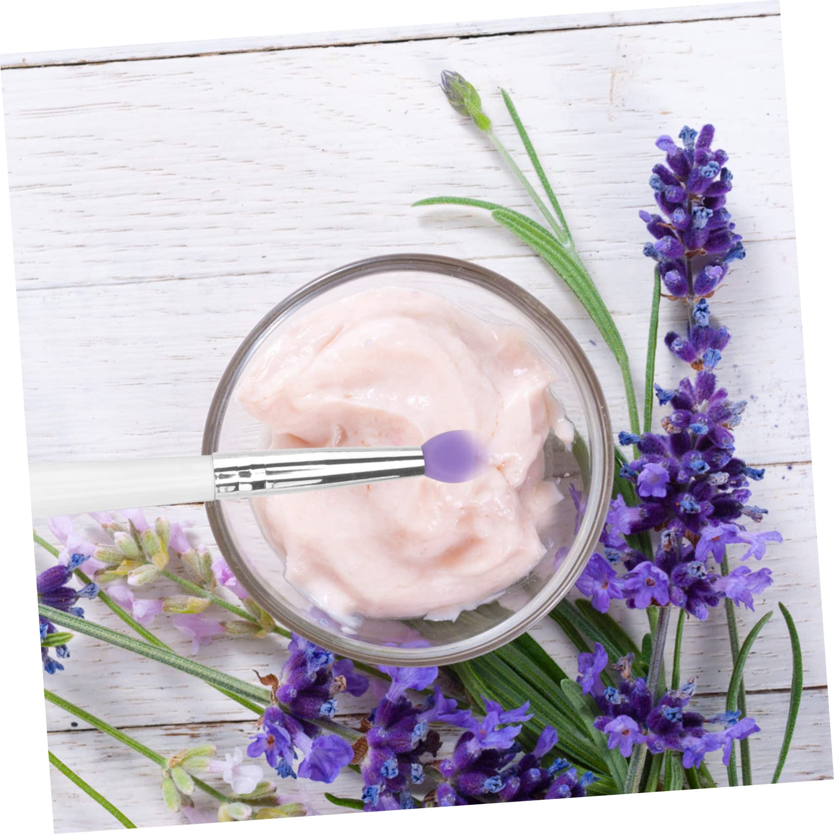 WOFASHPURET 6Pcs Silicone Eyeshadow Brush Soft Makeup Tool for Eye Shadow Application Durable Easy to Clean for Makeup Lovers and Beginners