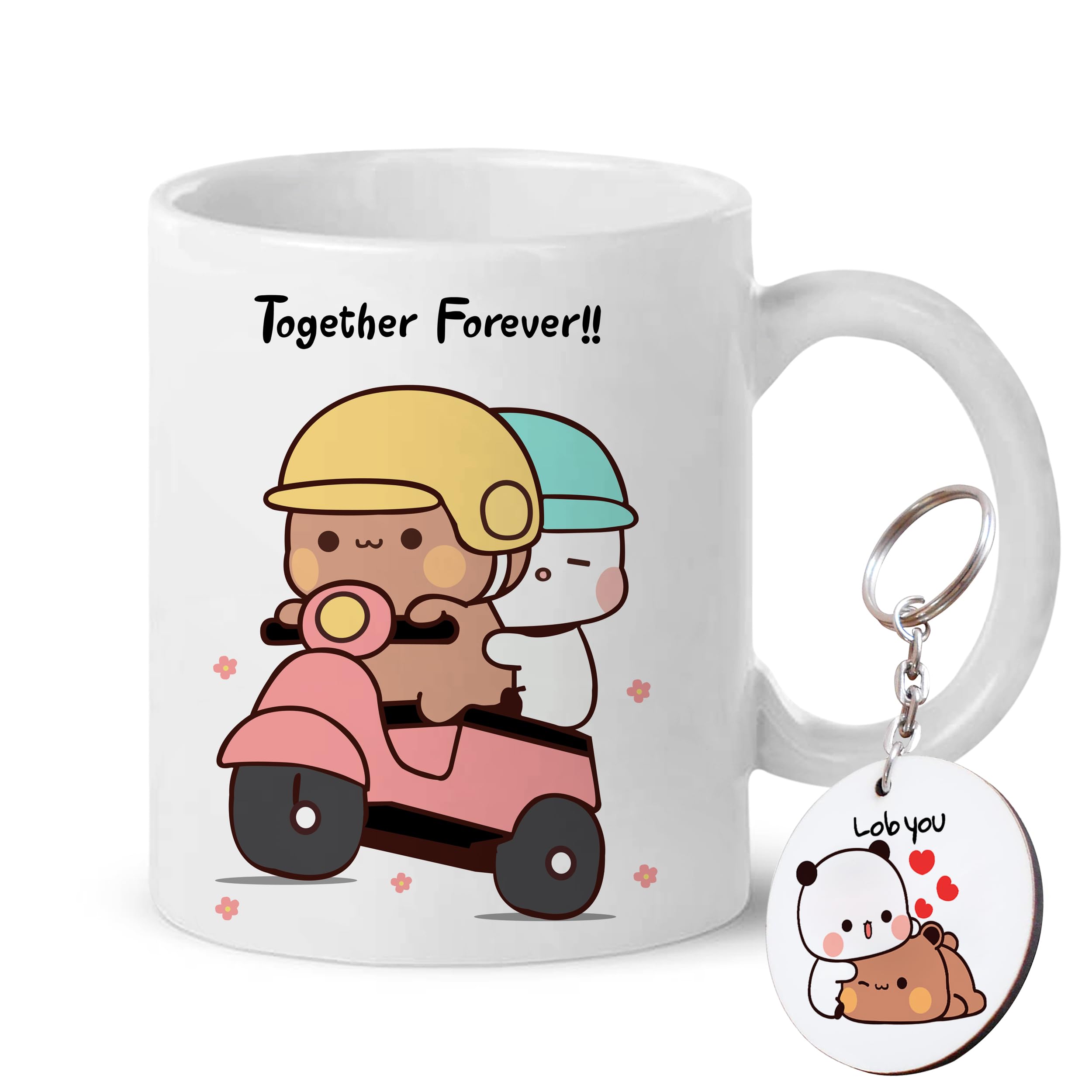 Bubu Dudu Printed Coffee Mug Gift for Wife/Husband/Anniversary/Birthday Lover AT-29