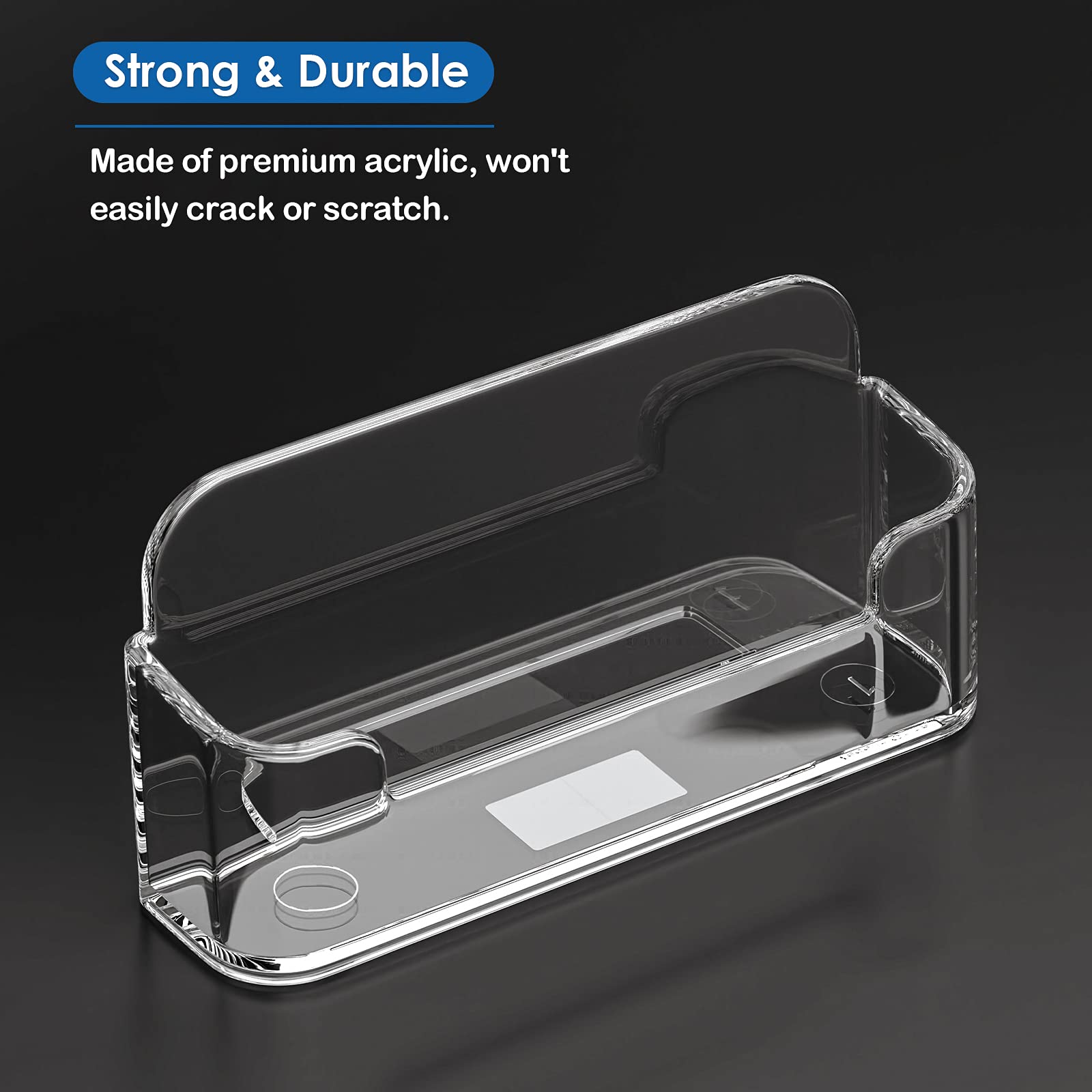 MaxGear Clear Acrylic Business Card Holder Display Office Business Card