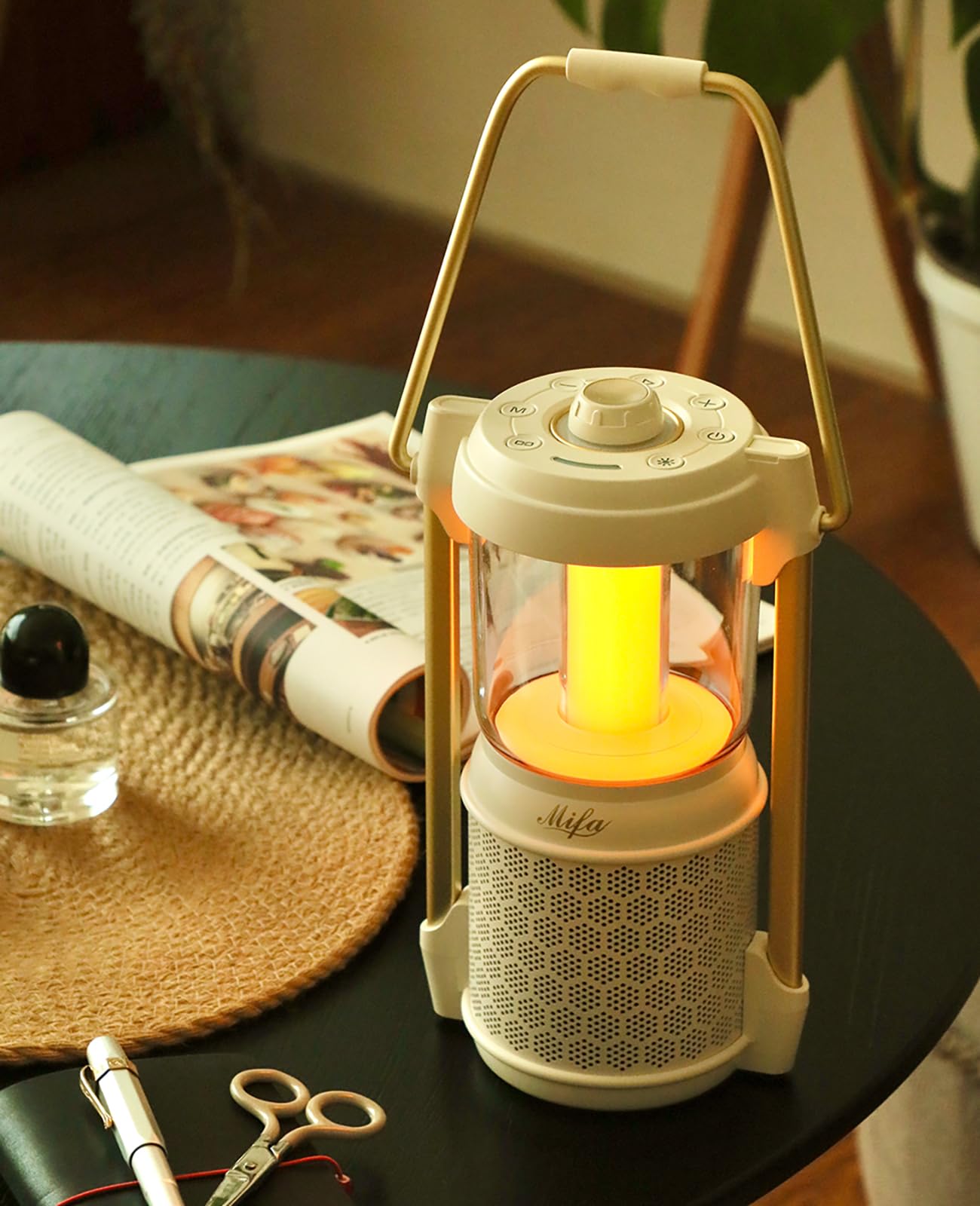 MIFA Alto-falante Bluetooth portátil Lyra para ambientes externos