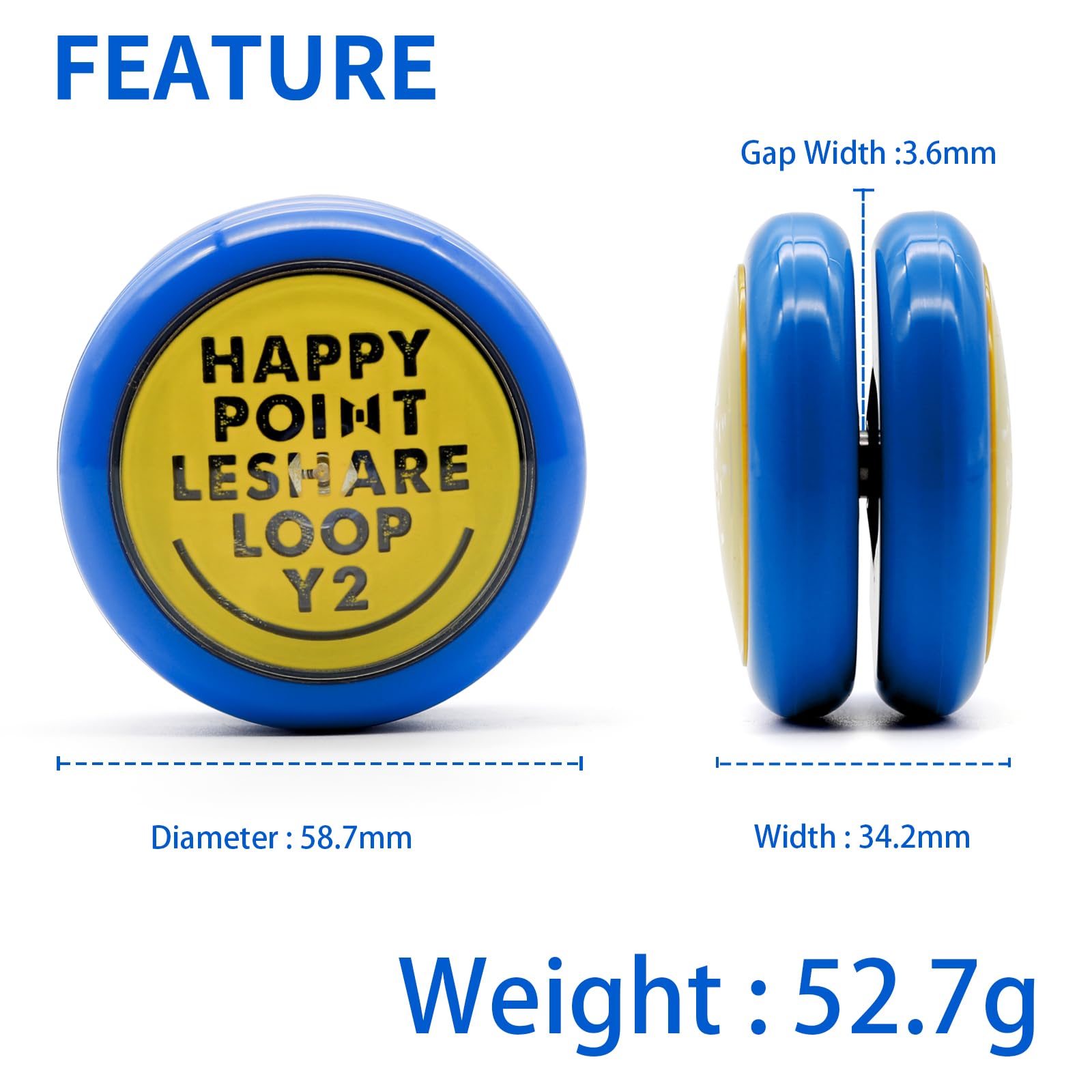 Amazon | JOLESHARE Happy Point Leshare Loop Y2 プロフェッショナル