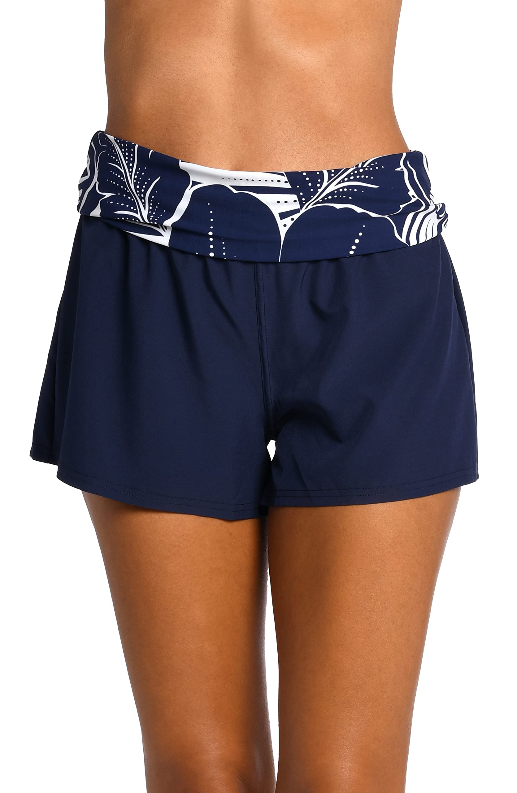 La Blanca Womens Banded Boardshort Swimsuit Bottom