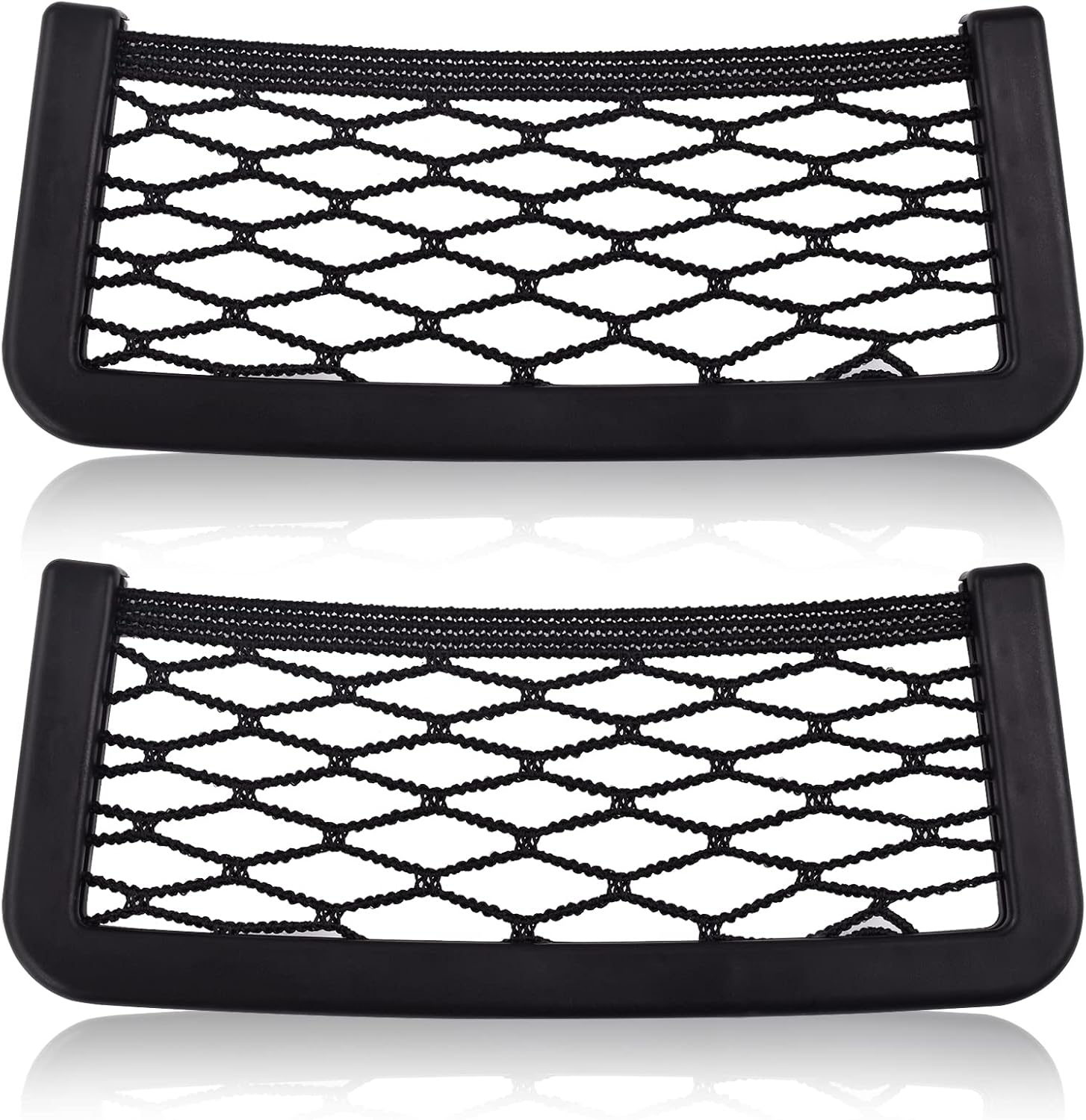 2 Pcs Car Storage Net, Black Car Storage Mesh, Car Storage Net Bag, Car