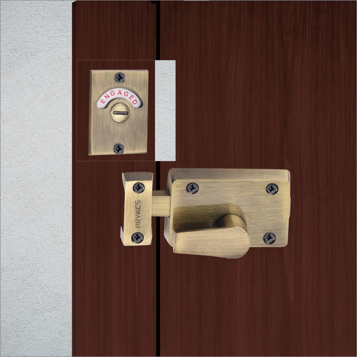 Bathroom Latch - Indicator Vacant Lock -6 Bathroom Latch - Indicator Vacant Lock -6