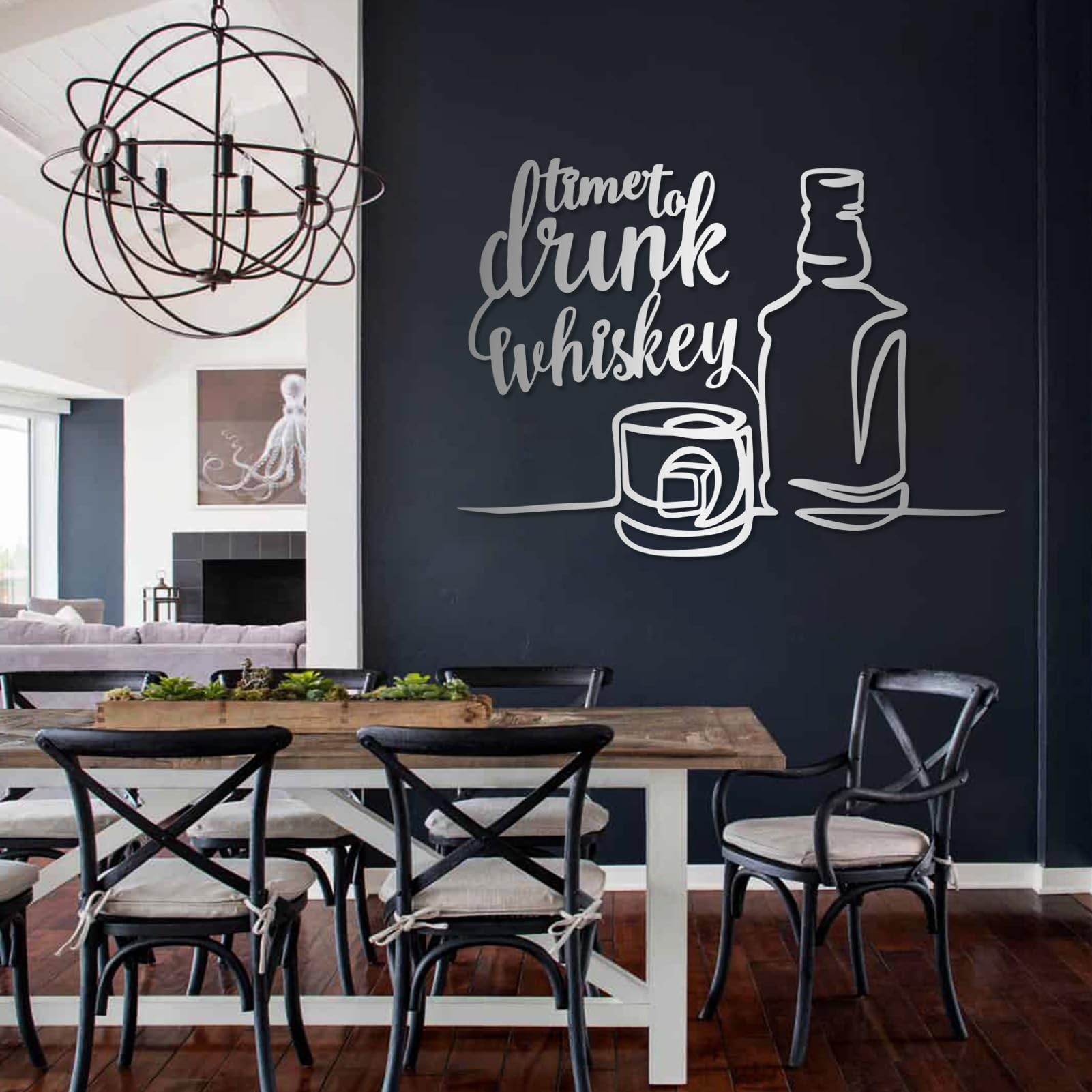 KIOZIY Targa Divertente In Metallo Per Bar: The Only Sport Where You Can Drink And Drive (40x10 Cm) - Decorazione Murale Retrò