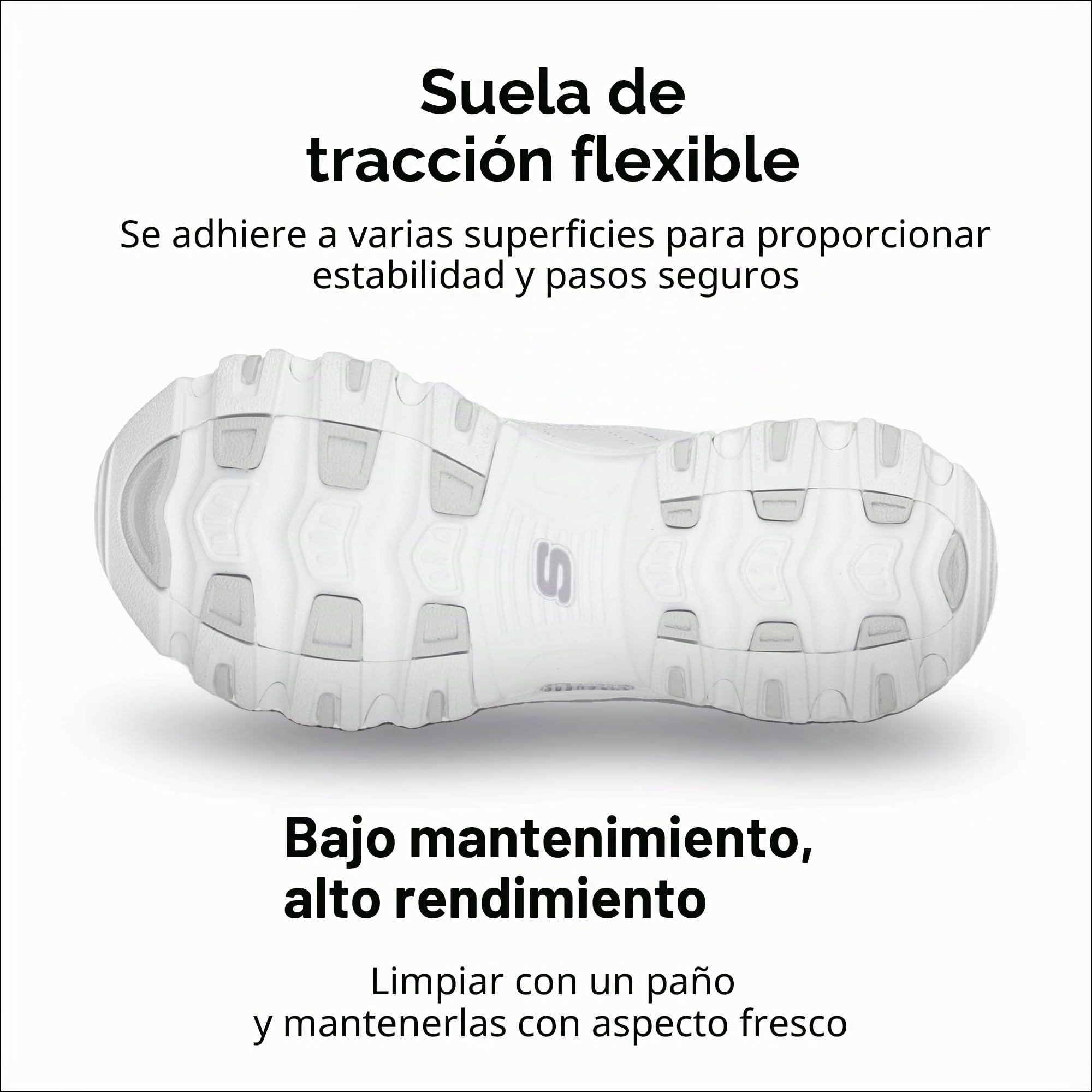 Skechers Sport D'lites Resbalã³n-en la Zapatilla de Deporte de la Mula
